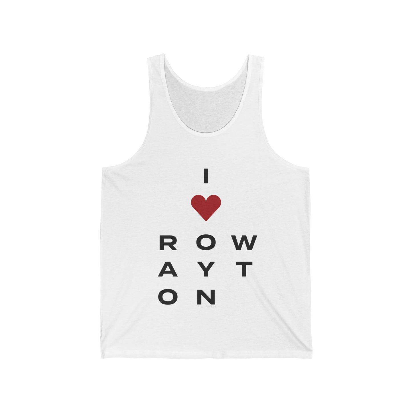 Rowayton Vision Unisex Jersey Tank Top