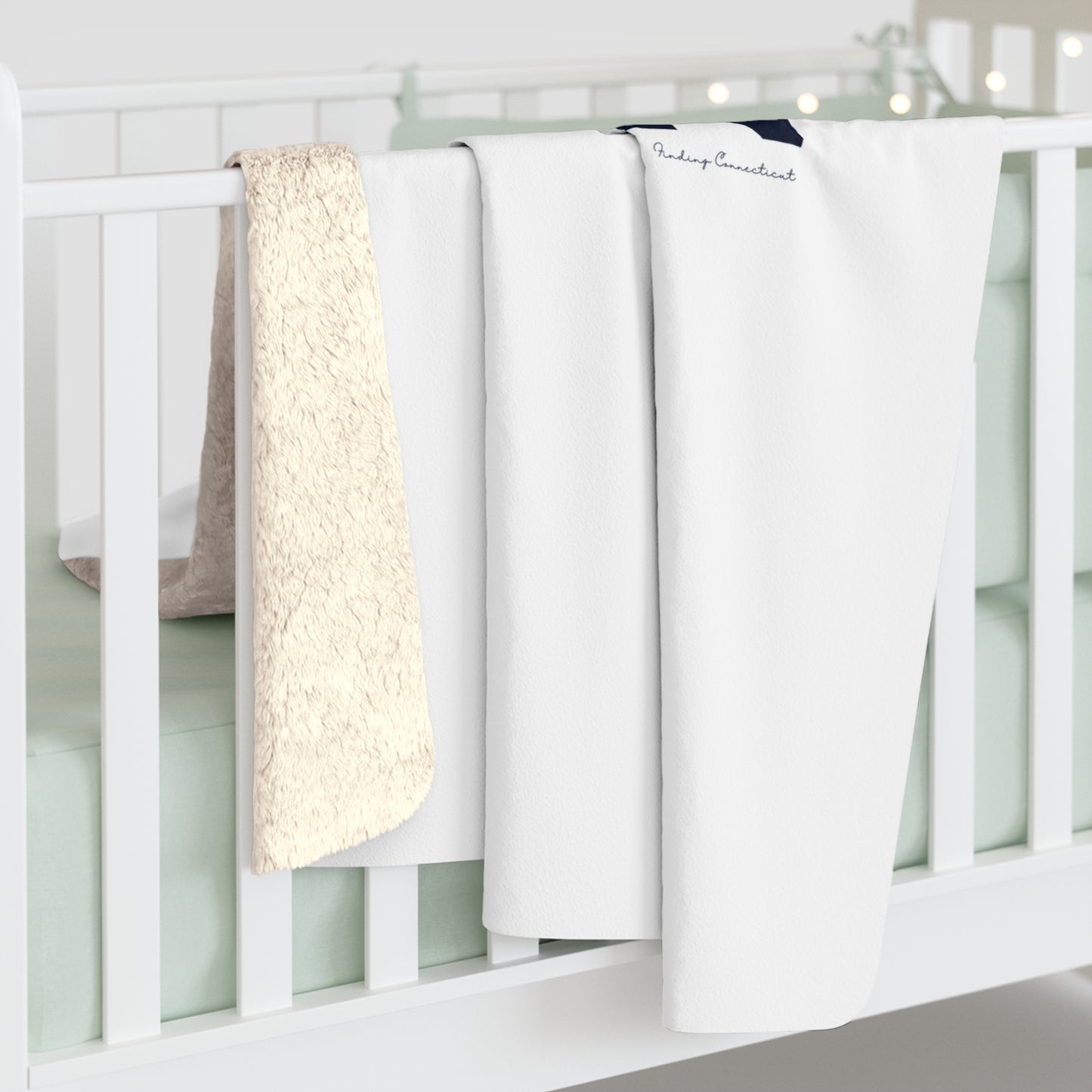 Love Wilton Sherpa Fleece Blanket