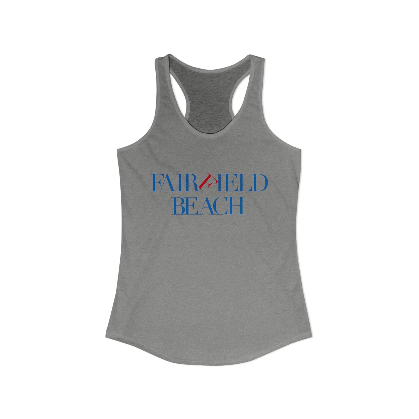 41 Tilt Fairfield Beach Women's Ideal Racerback Tank Top