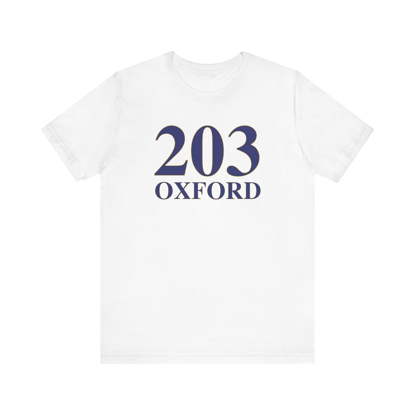 203 Oxford Unisex Jersey Short Sleeve T-Shirt