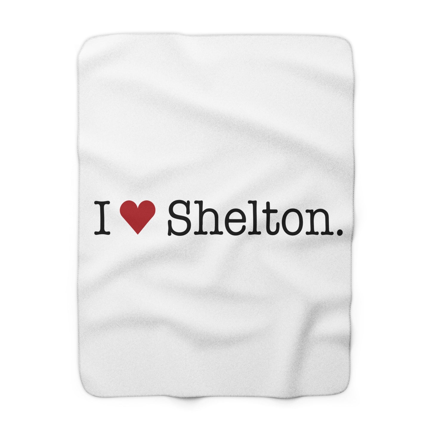 I Heart Shelton. Sherpa Fleece Blanket