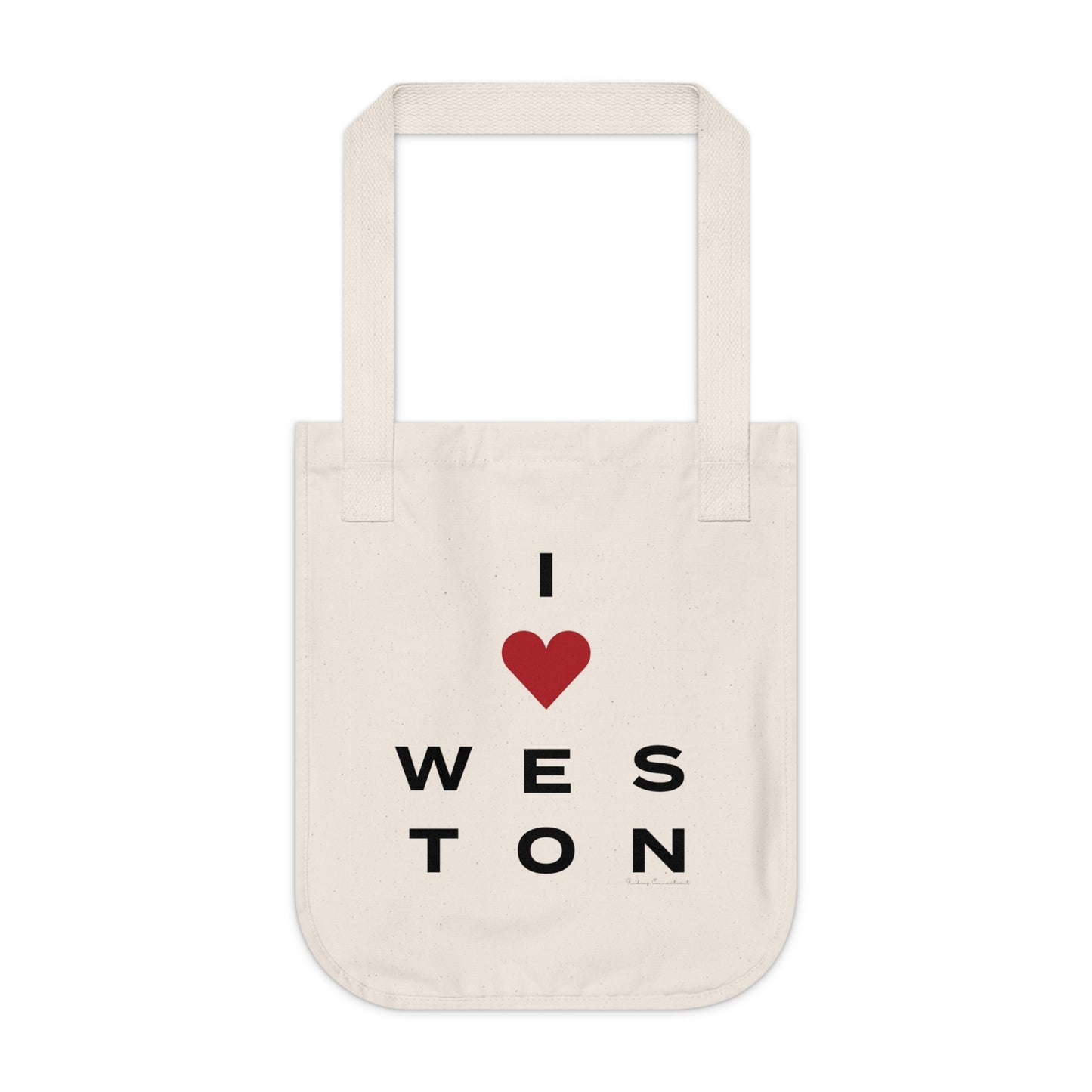 Weston Vision Organic Canvas Tote Bag
