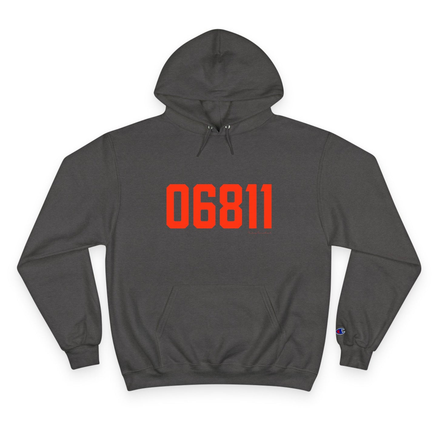 06811 Danbury Connecticut Zip Code Champion Hoodie Sweatshirt