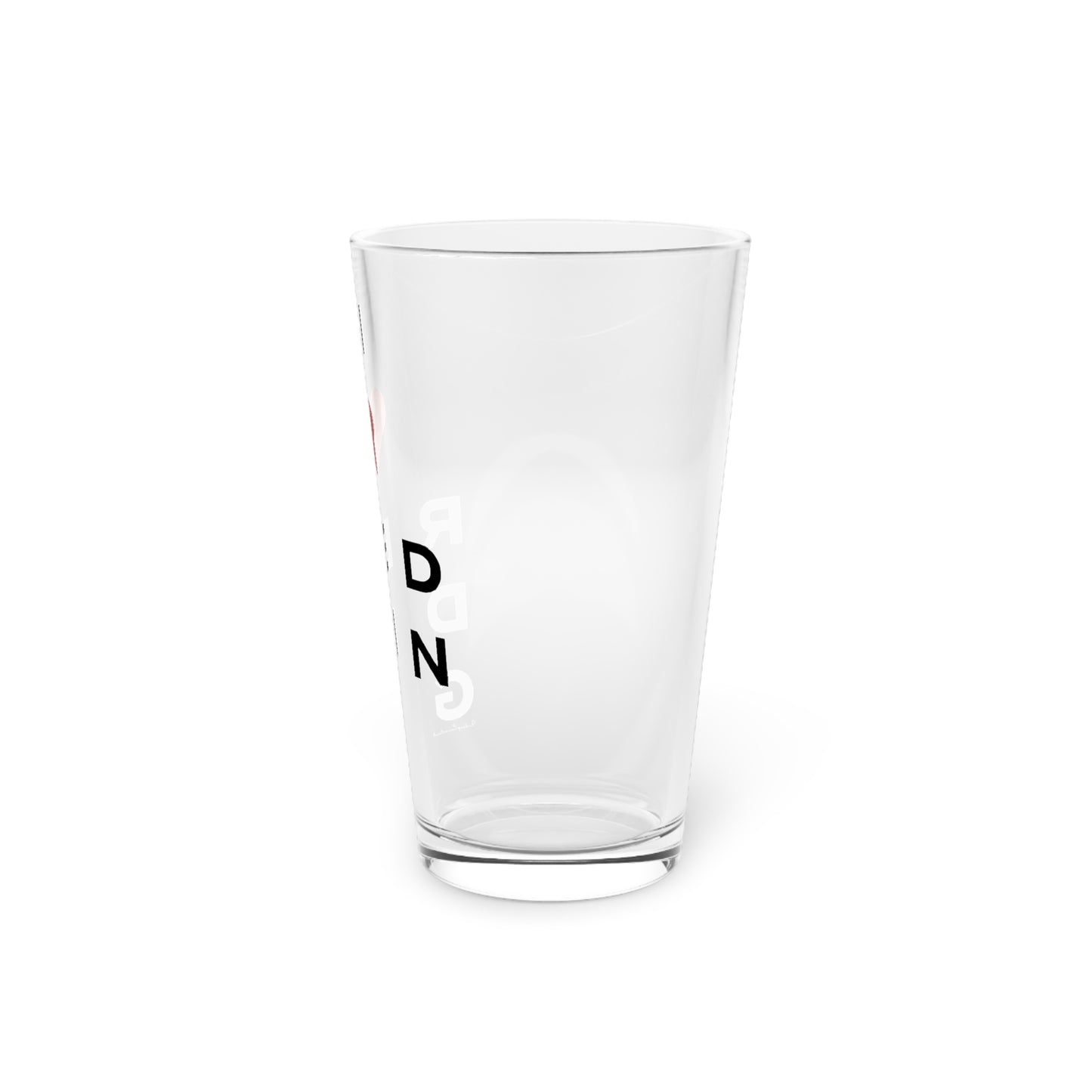 Redding Vision Pint Glass, 16oz