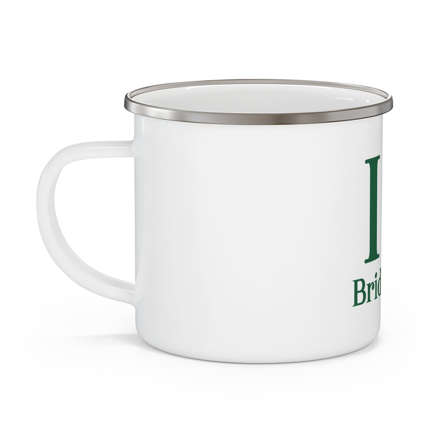I Clover Bridgeport Enamel Camping Mug