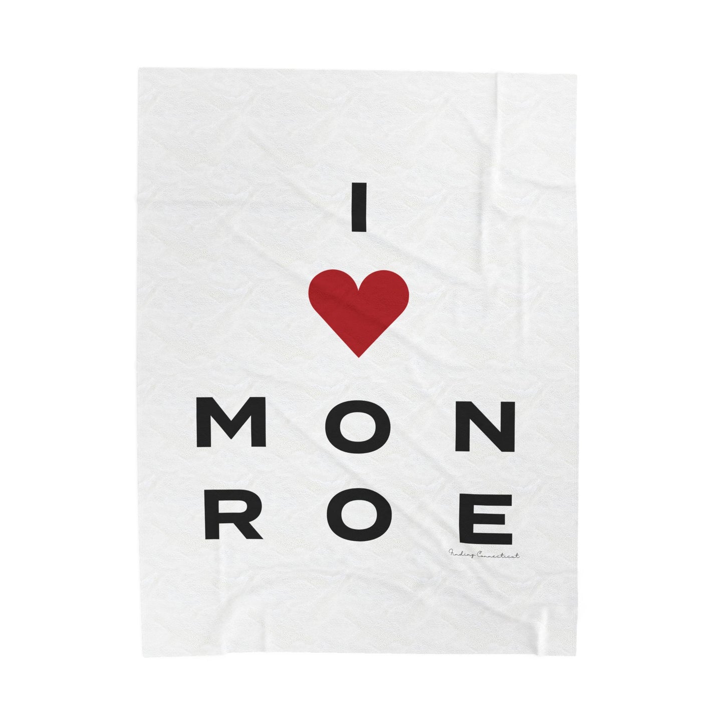Monroe Vision Velveteen Plush Blanket