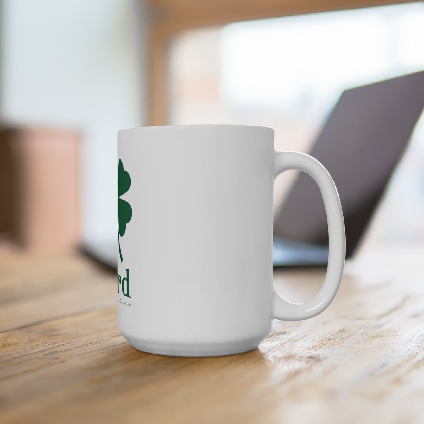I Clover Oxford Mug 15oz