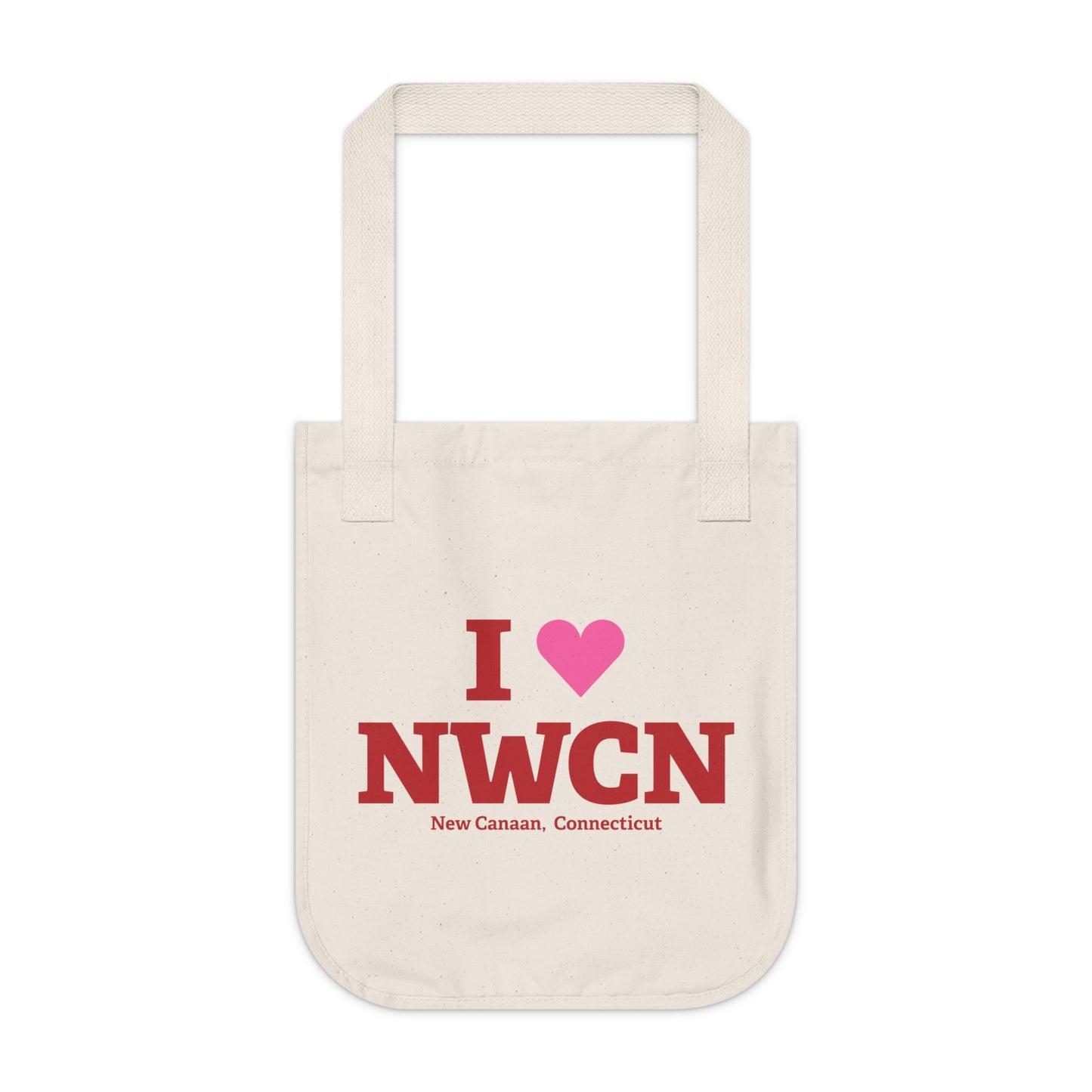 I Heart NWCN Organic Canvas Tote Bag