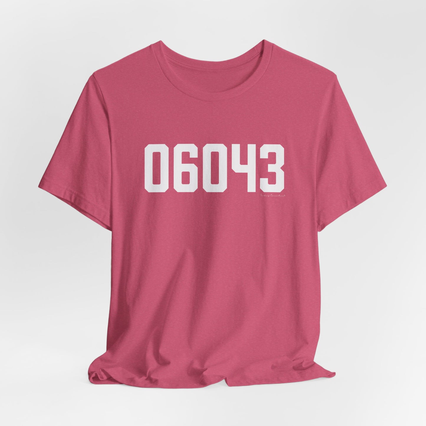 06043 Bolton CT Zip Code Unisex Jersey Short Sleeve T-Shirt