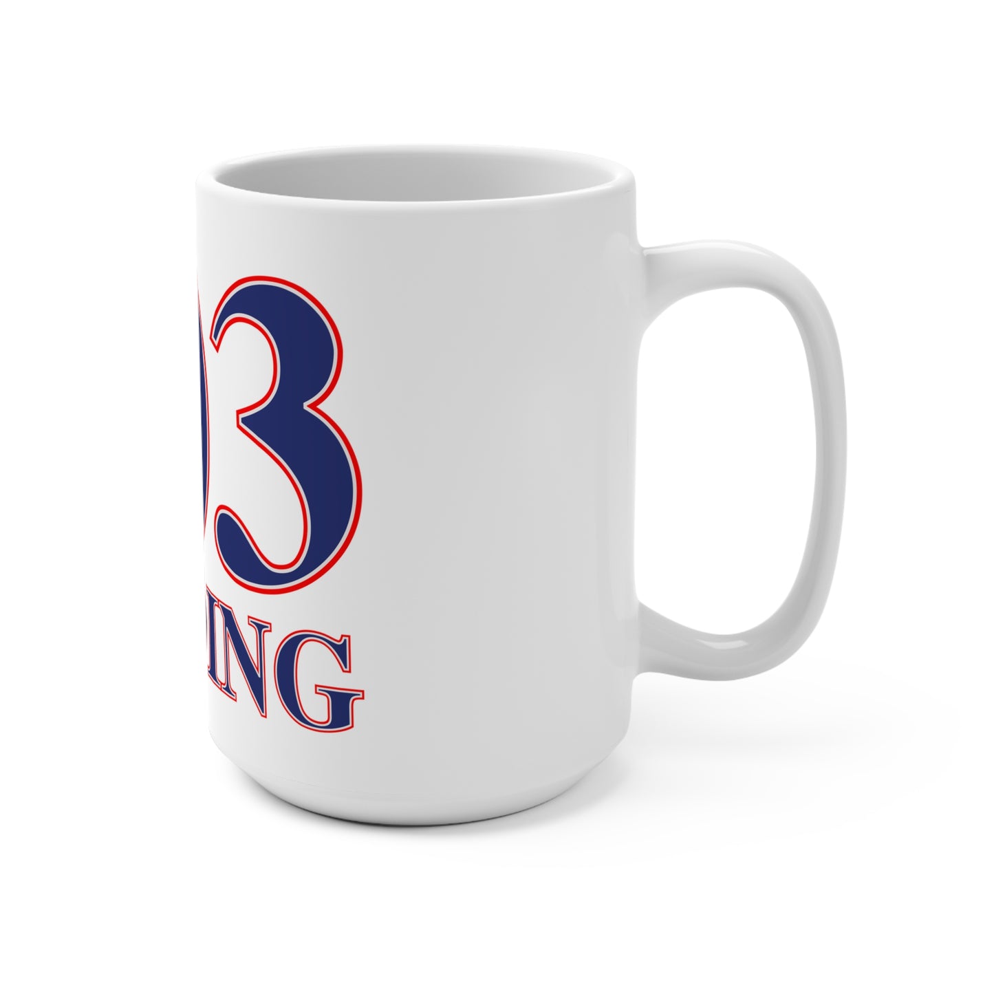 203 Redding Red White & Blue Mug 15oz