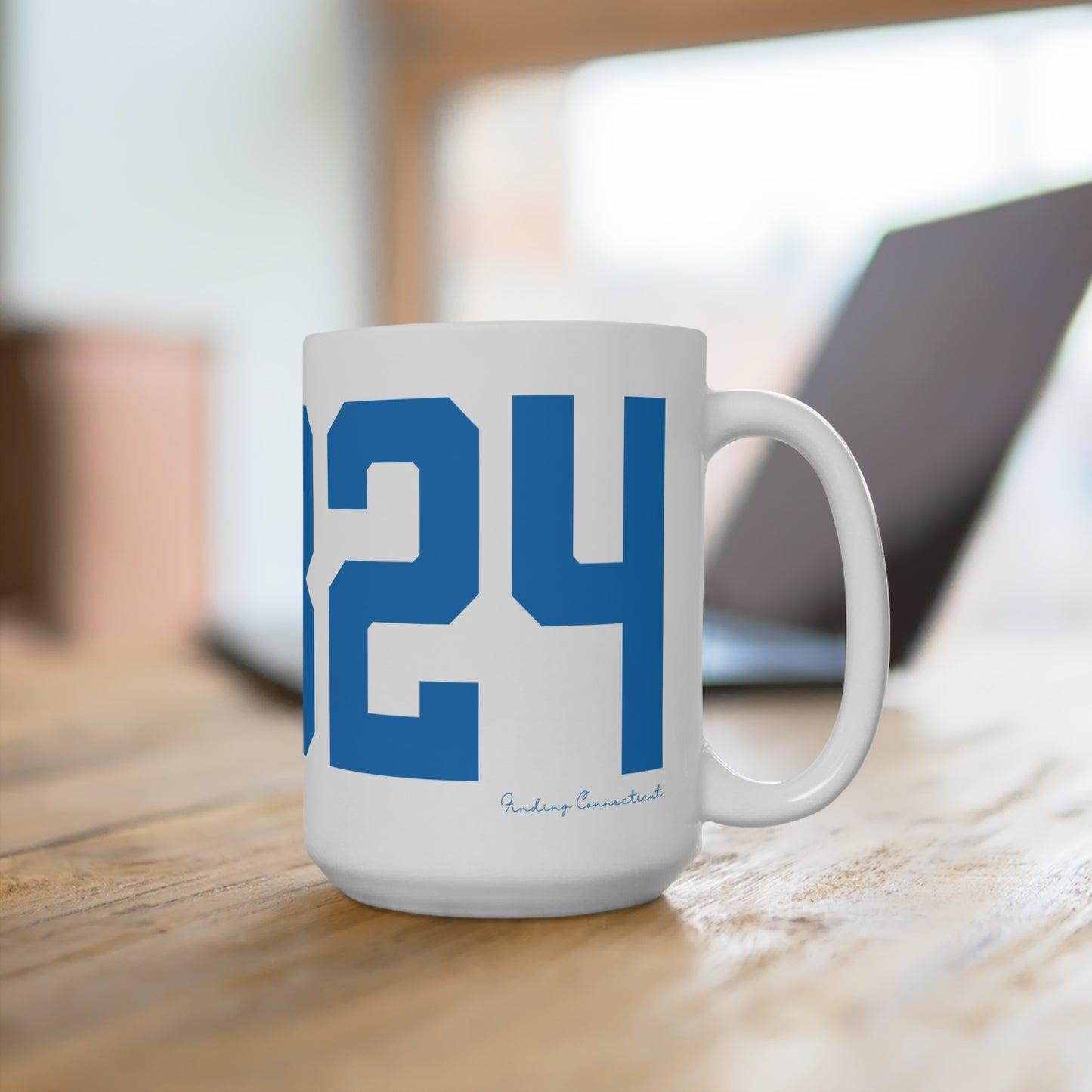 06824 Fairfield Connecticut Zip Code Mug 15oz