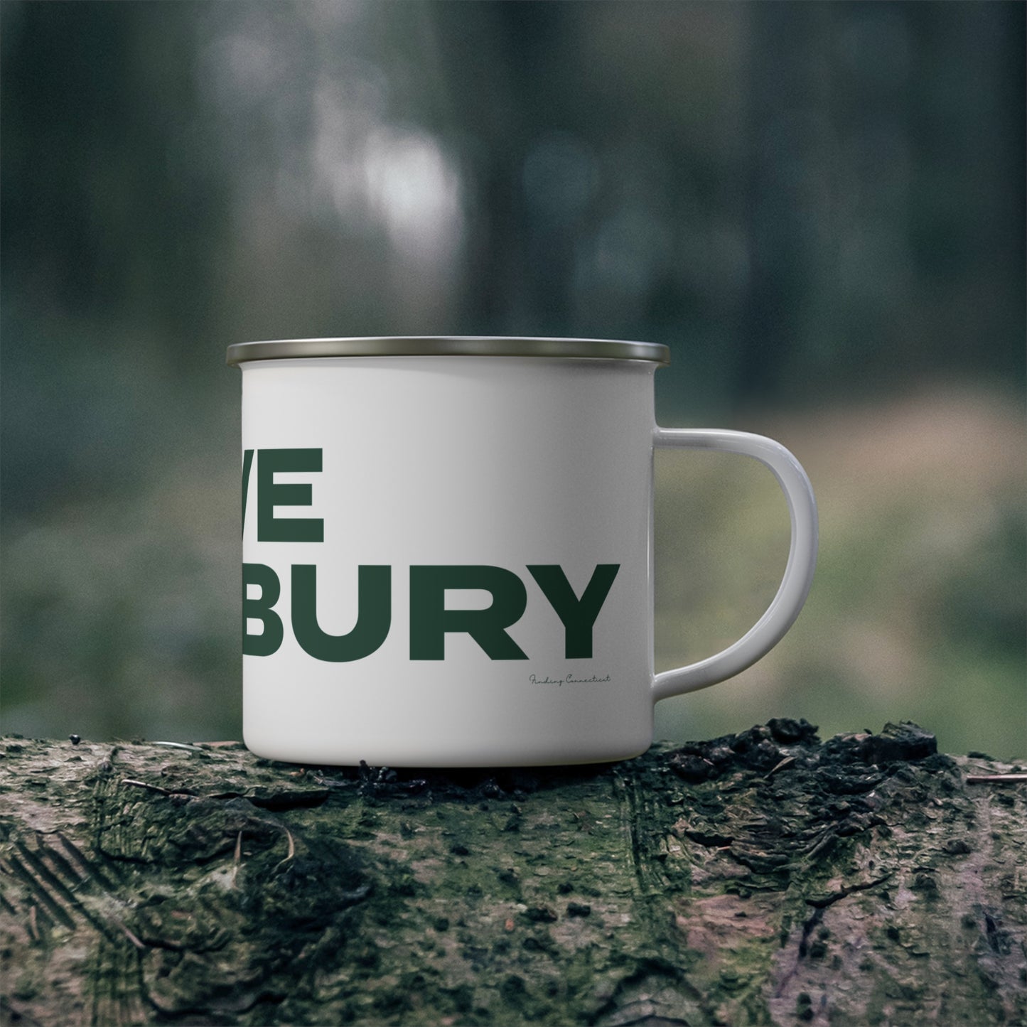 Love Cranbury Enamel Camping Mug