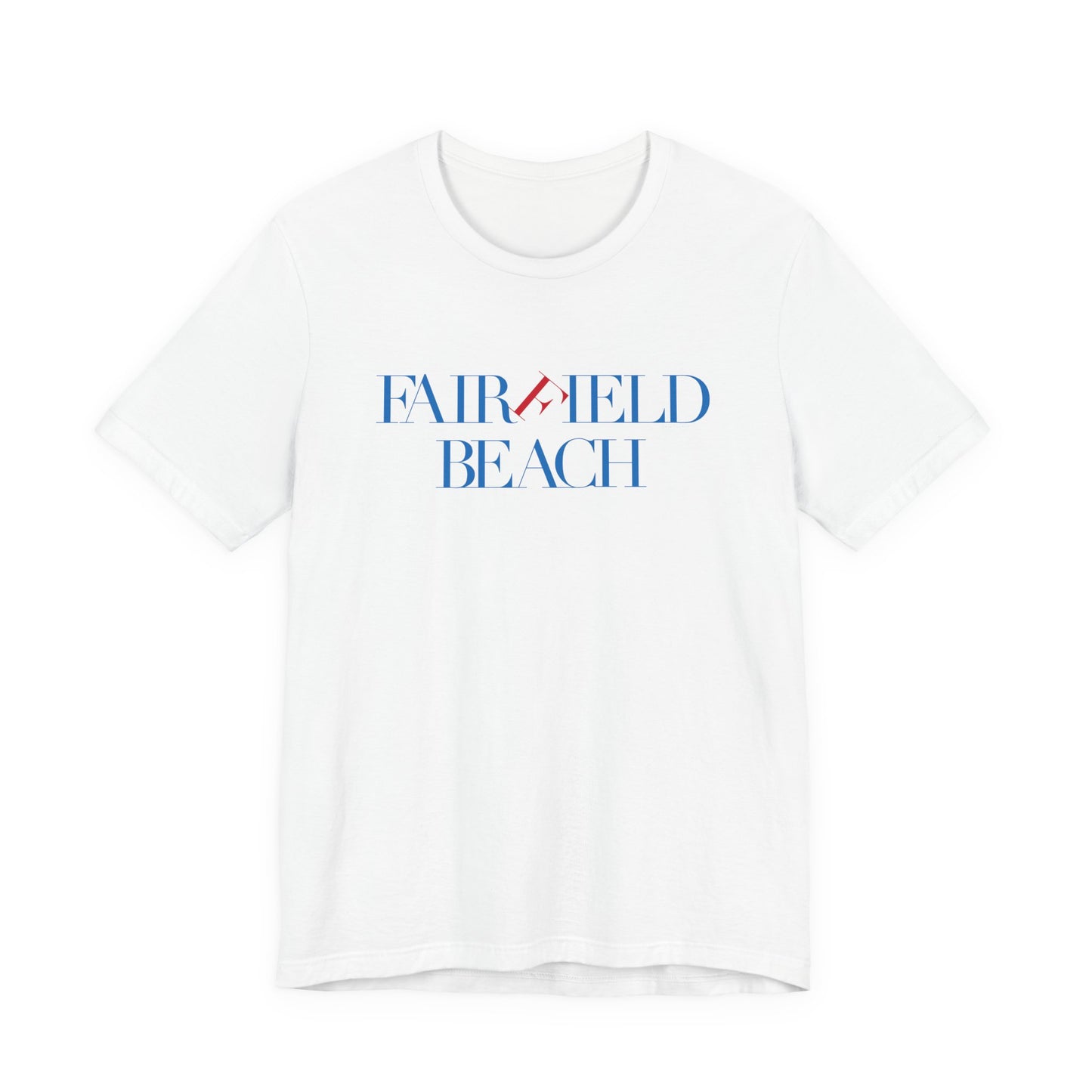 41 Tilt Fairfield Beach Unisex Jersey Short Sleeve T-Shirt