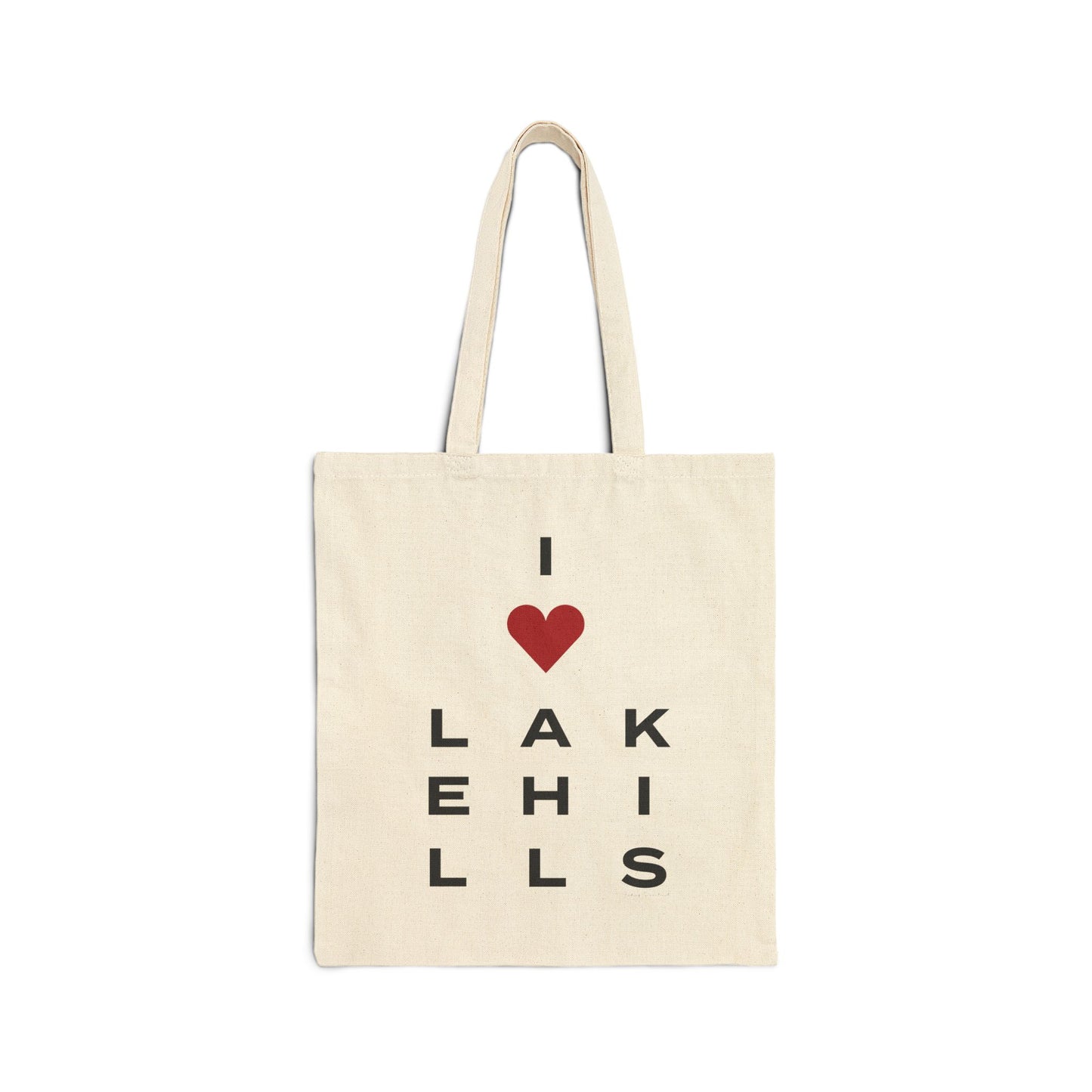 Lake Hills Vision Cotton Canvas Tote Bag