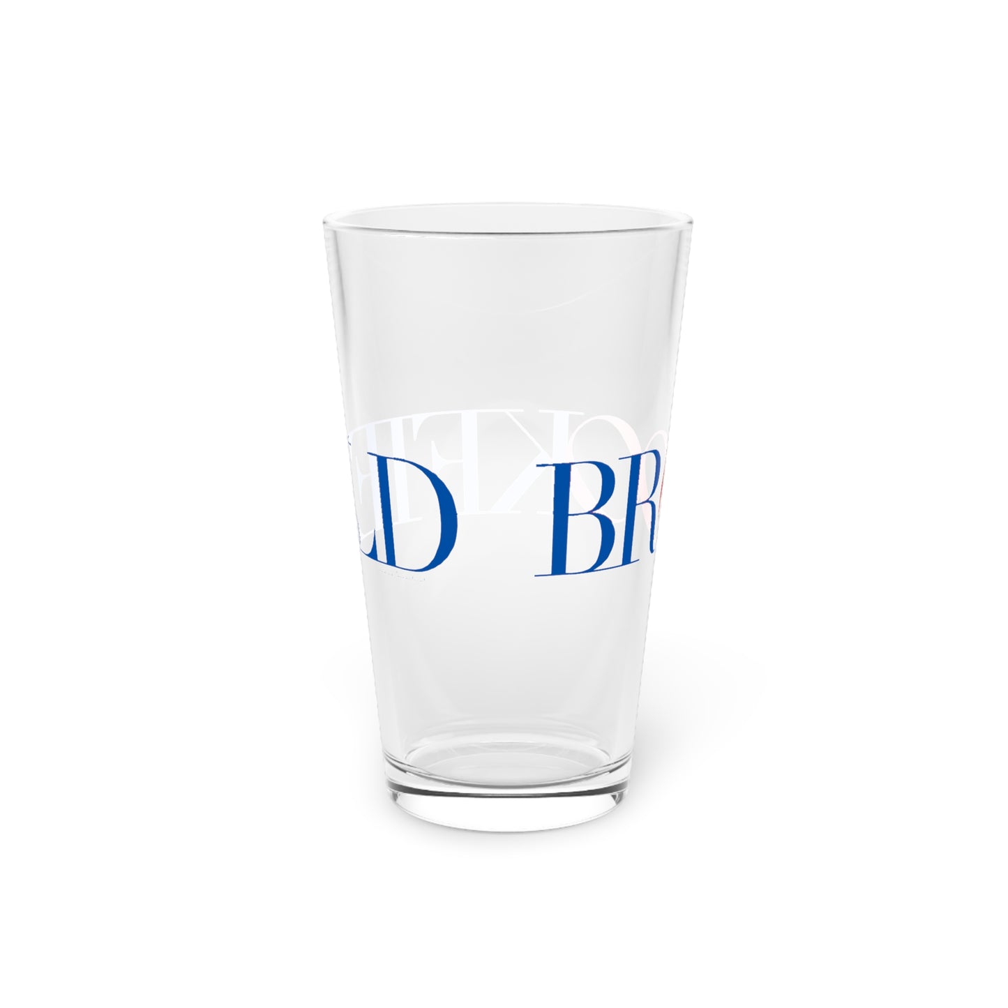 41 Tilt Brookfield Pint Glass, 16oz