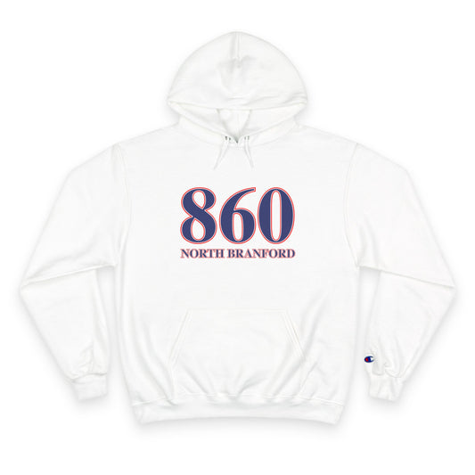 860 North Stonington Red White & Blue Champion Hoodie