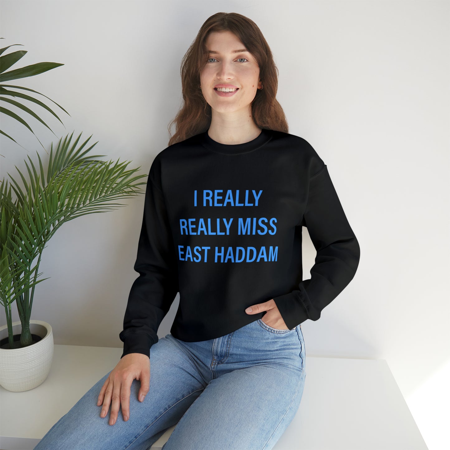 I Really Really Miss East Haddam Unisex Heavy Blend™ Crewneck Sweatshirt