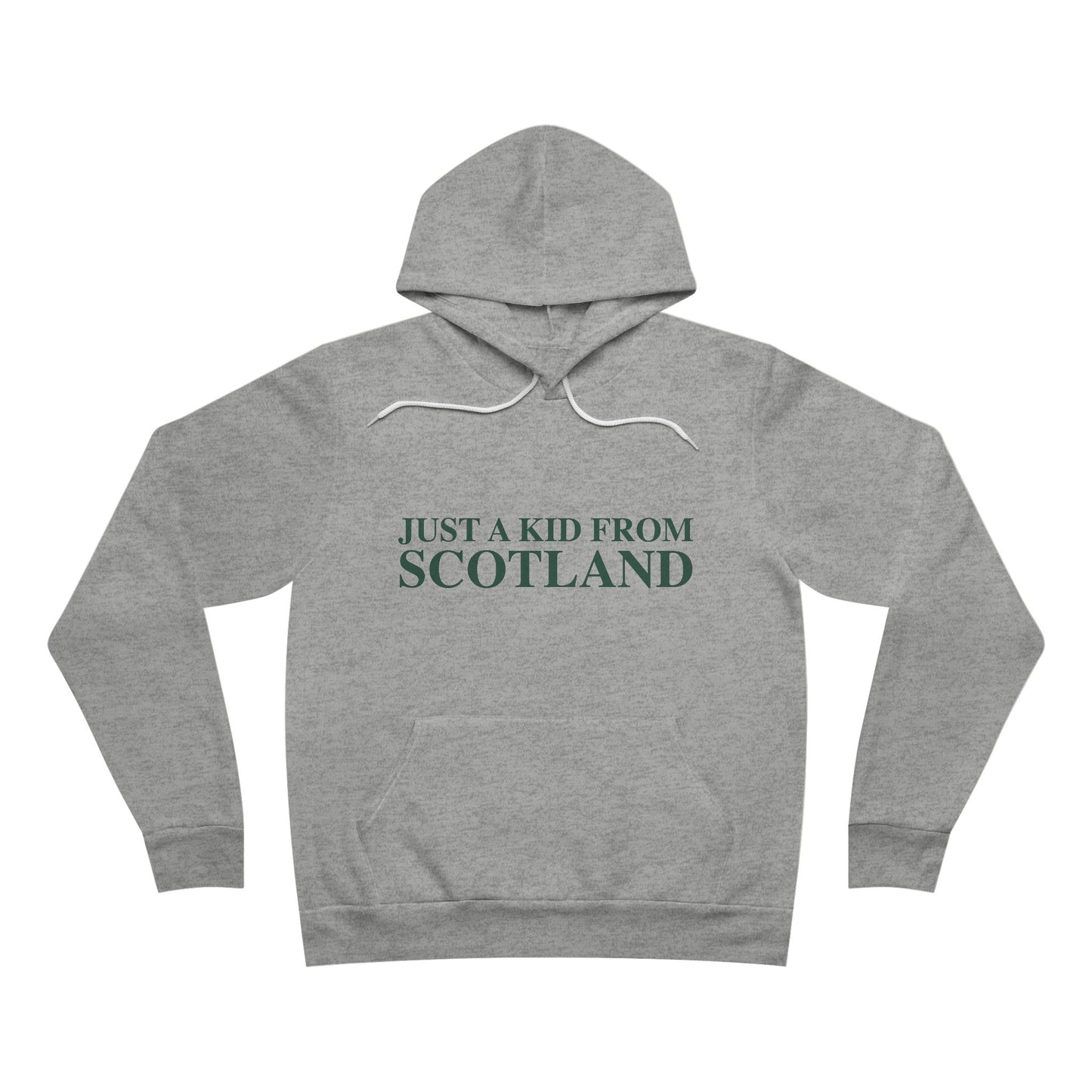 Just a kid from Scotland Unisex Sponge Fleece Pullover Hoodie