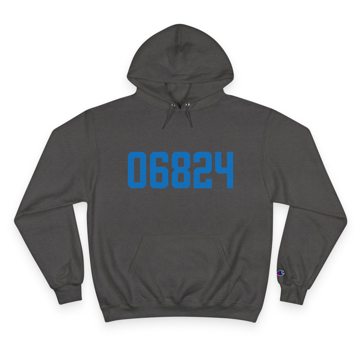 06824 Fairfield Connecticut Zip Code Champion Hoodie Sweatshirts