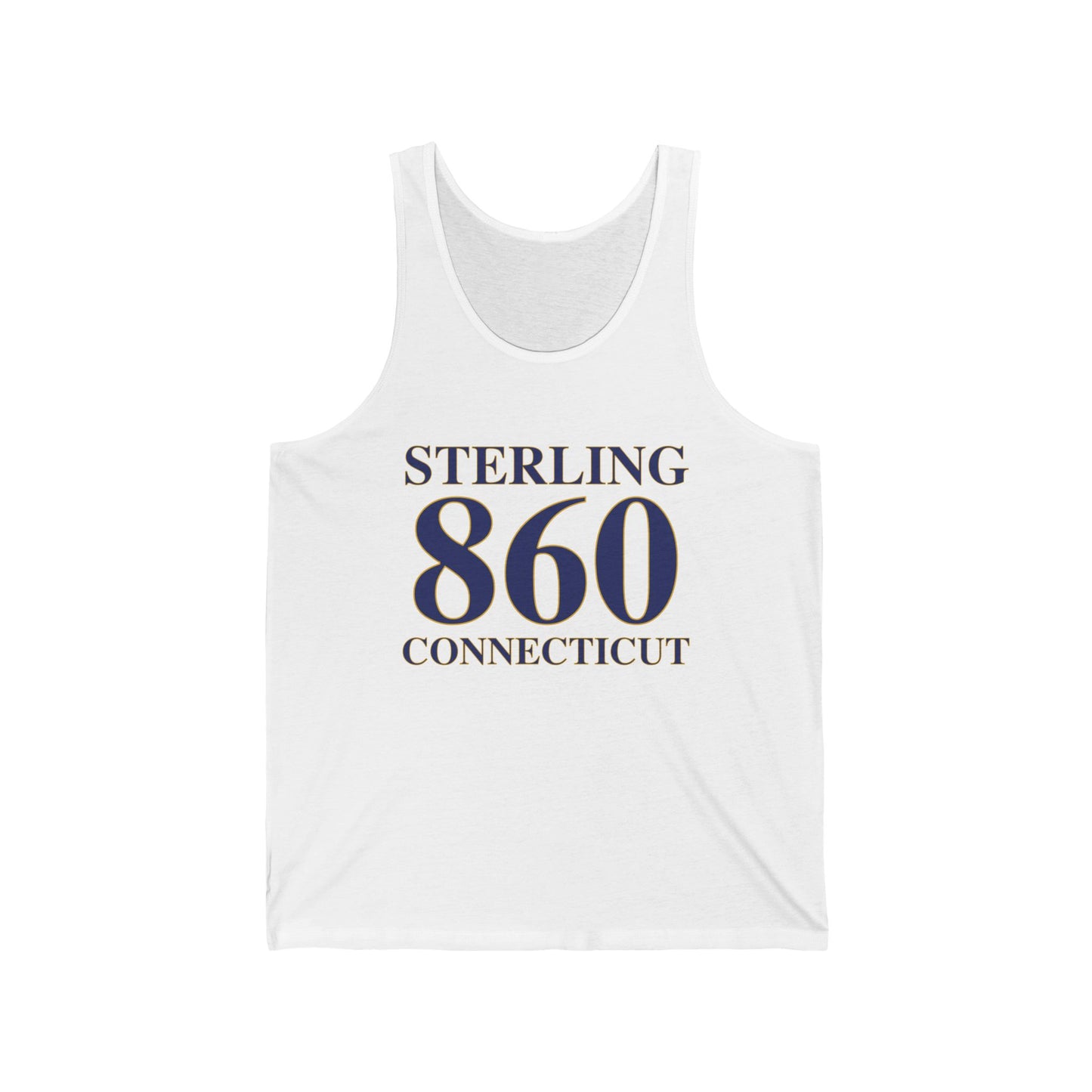 Sterling 860 Connecticut Unisex Jersey Tank Top
