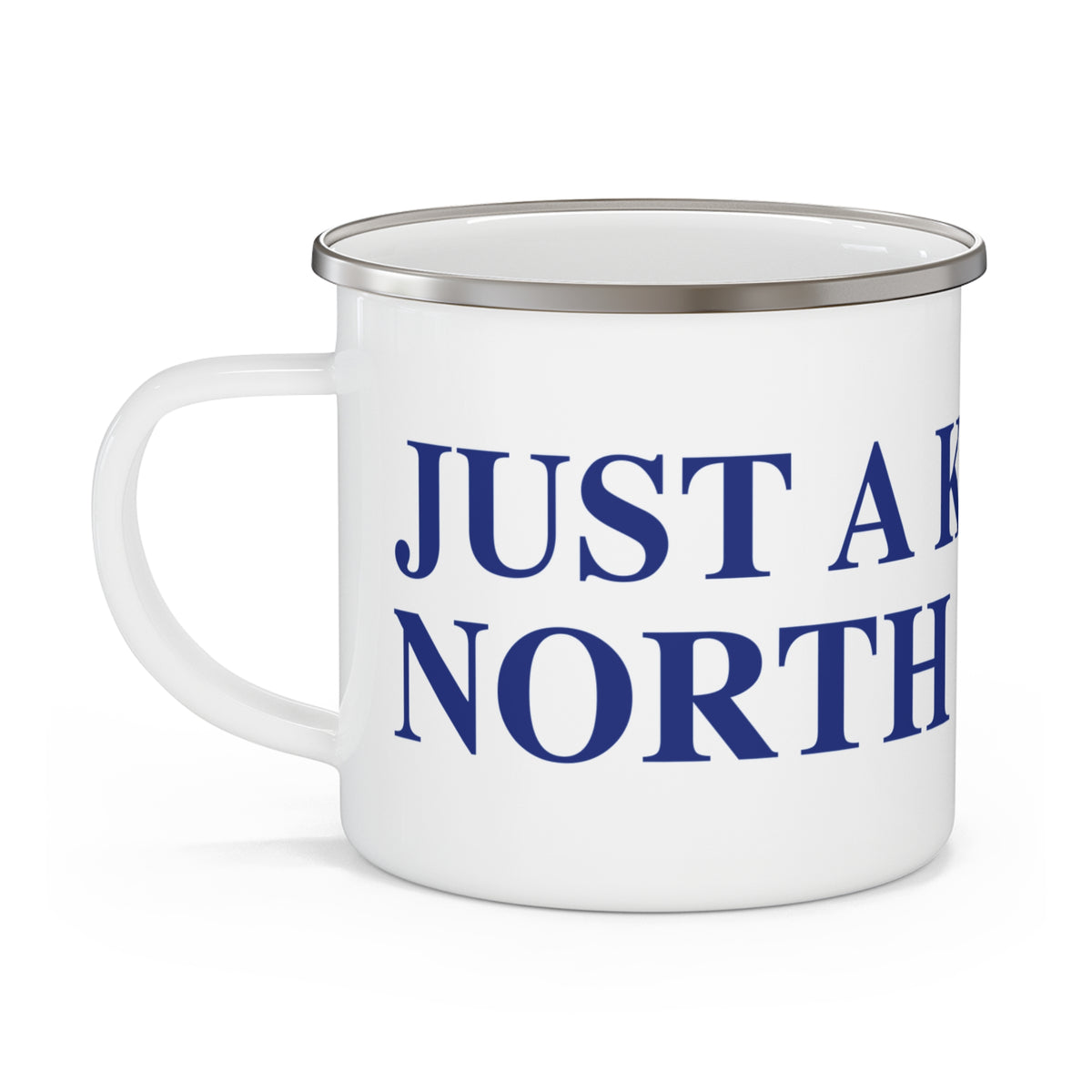 Just a kid from North Canaan Enamel Camping Mug