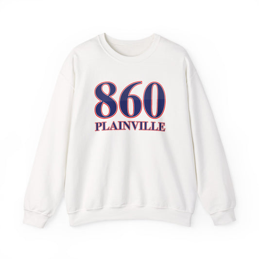 860 Plainville Red White & Blue Unisex Heavy Blend™ Crewneck Sweatshirt
