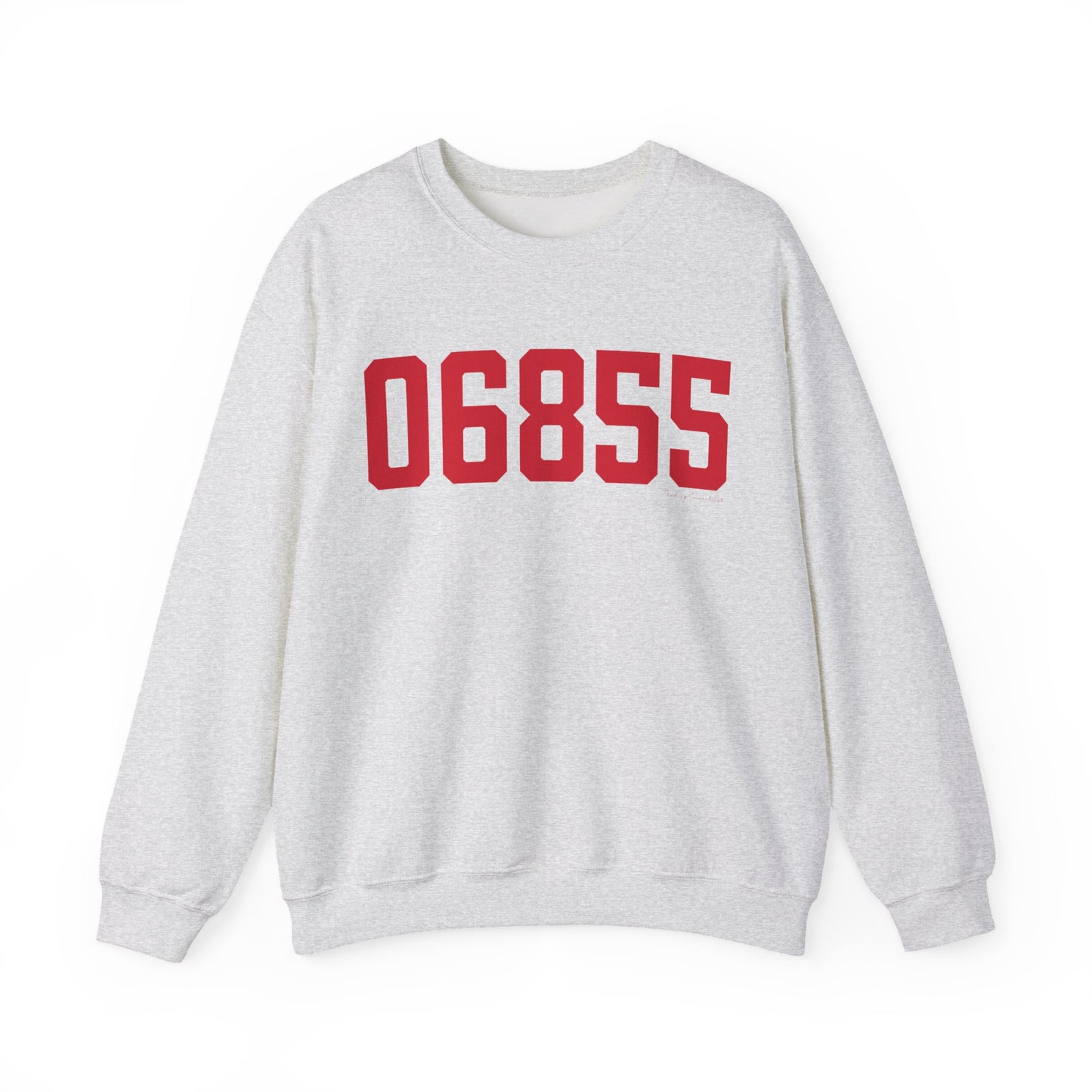 06855 Norwalk Connecticut Zip Code Unisex Heavy Blend™ Crewneck Sweatshirt