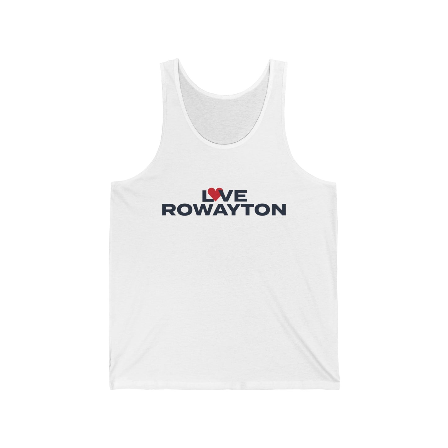 Love Rowayton Unisex Jersey Tank Top