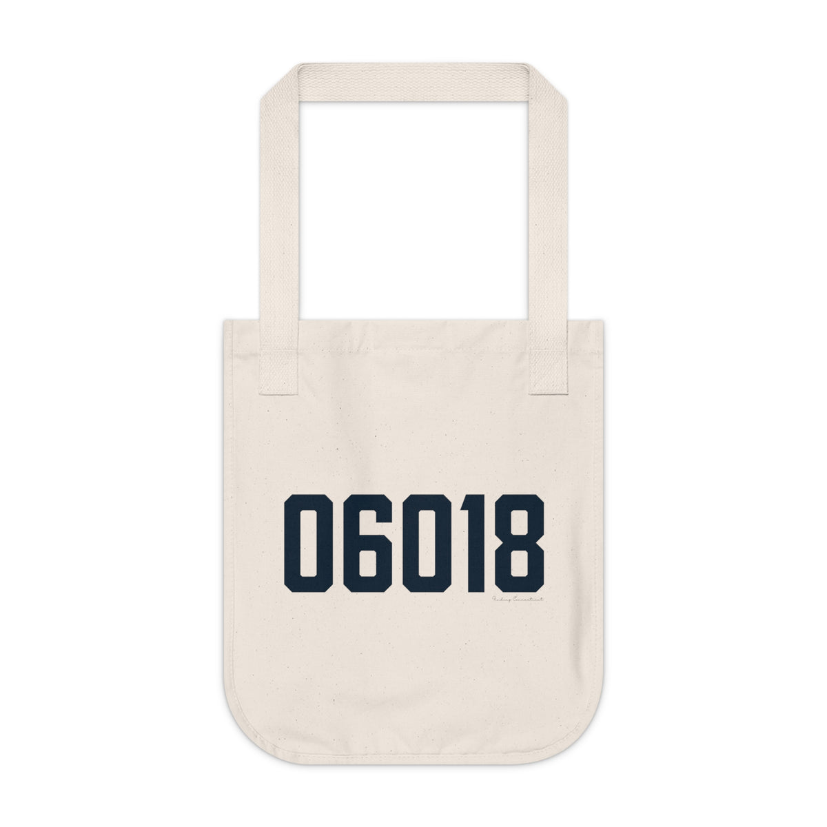 06018 Canaan Connecticut Zip Code Organic Canvas Tote Bag