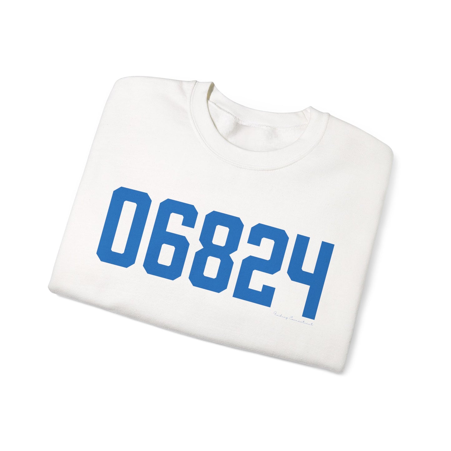06824 Fairfield Connecticut Zip Code Unisex Heavy Blend™ Crewneck Sweatshirt