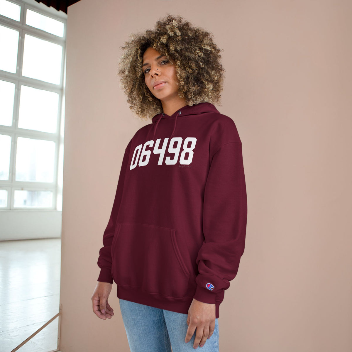 06498 Westbrook CT Zip Code Champion Hoodie