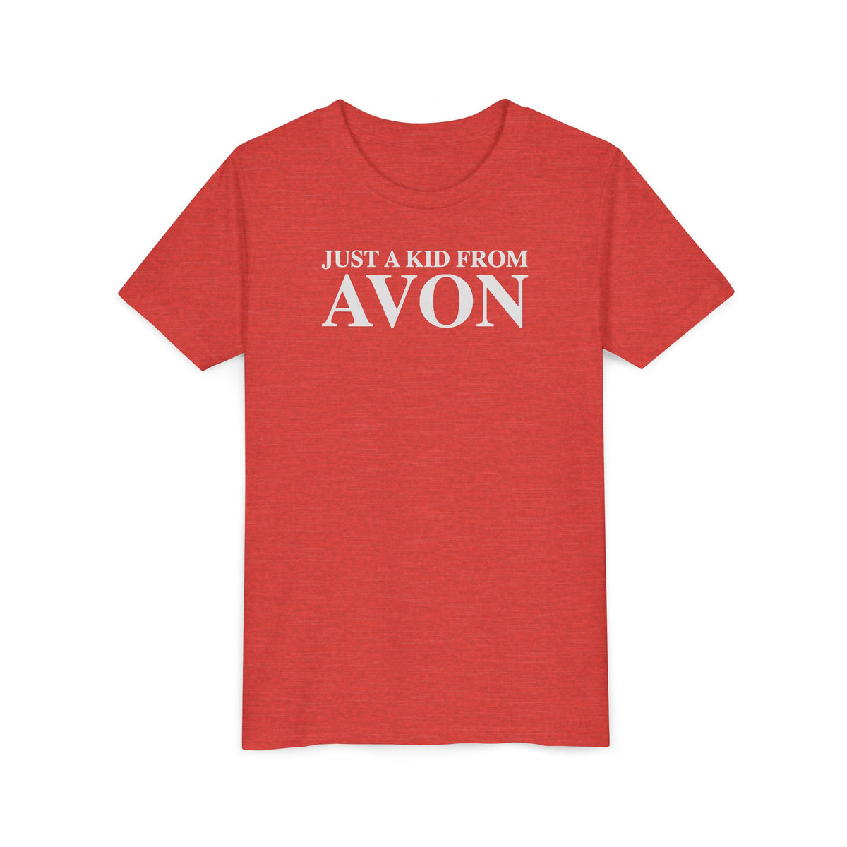 Just a kid from Avon Youth Short Sleeve T-Shirt