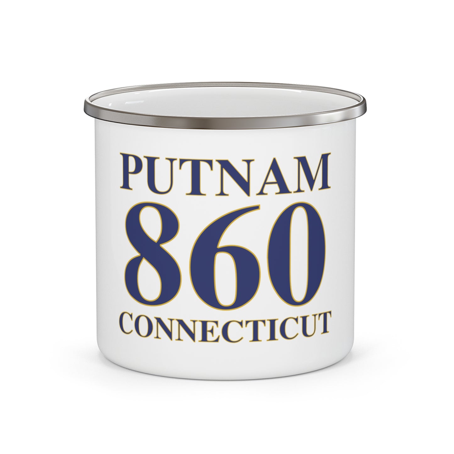 Putnam 860 Connecticut Enamel Camping Mug