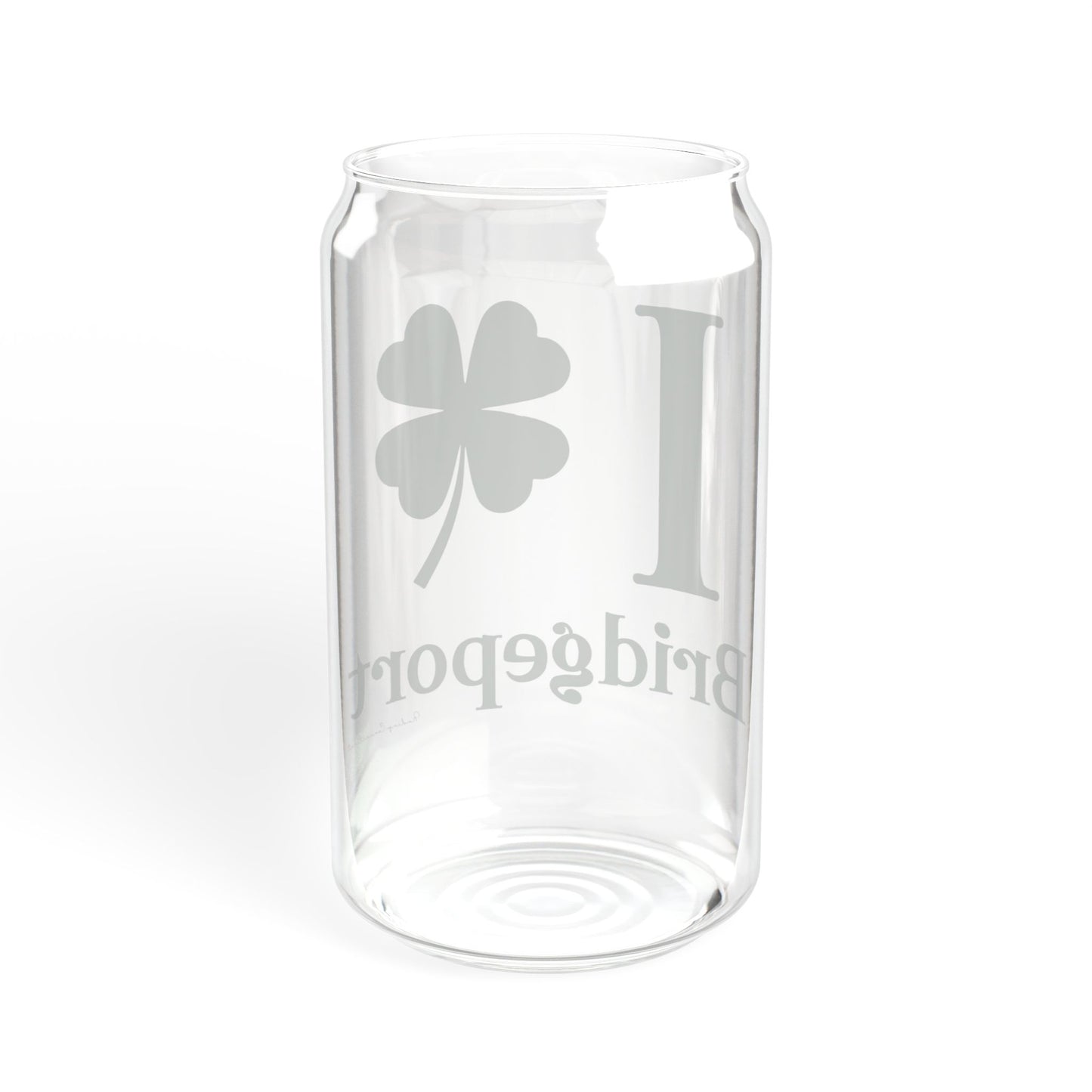 I Clover Bridgeport Sipper Glass, 16oz