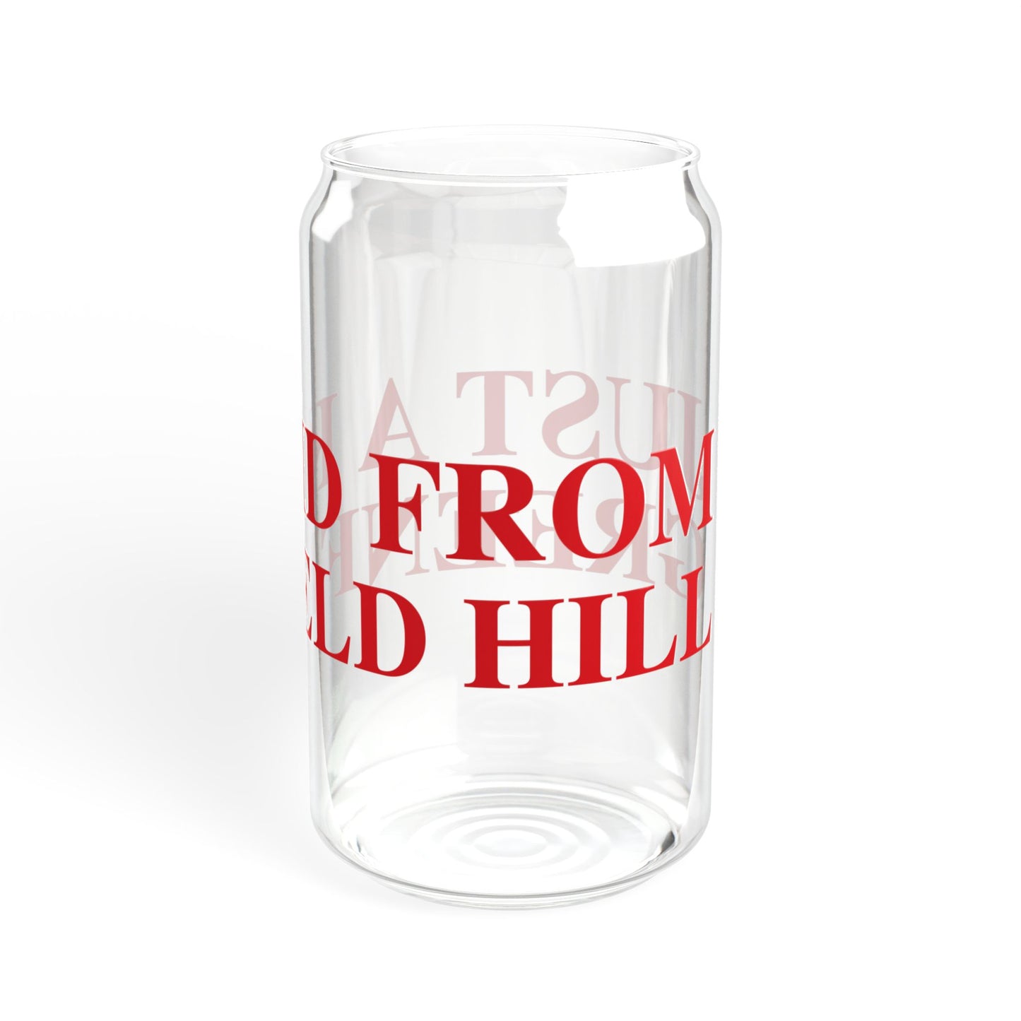 Just a kid from Greenfield Hill Sipper Glass, 16oz