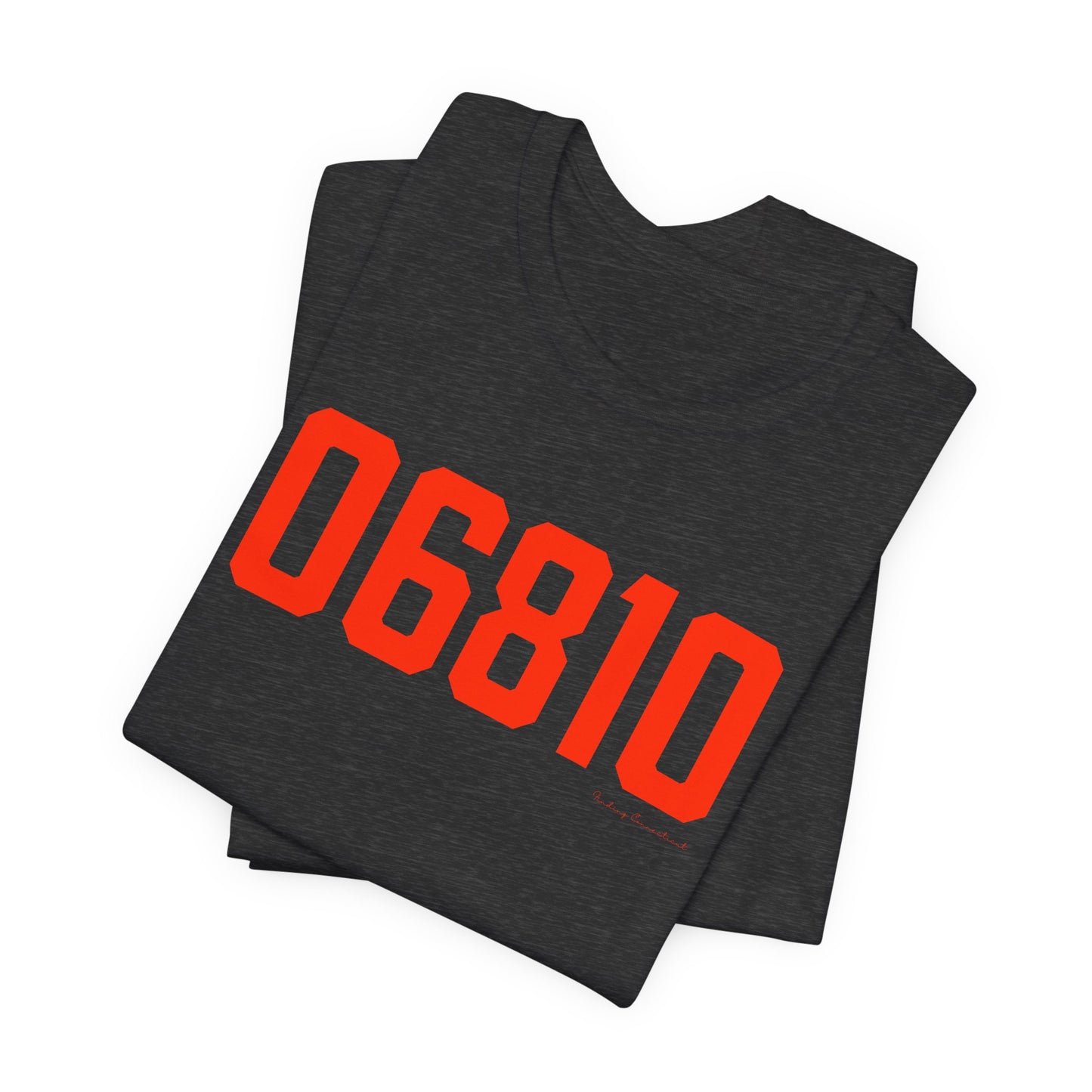 06810 Danbury Connecticut Zip Code Unisex Jersey Short Sleeve T-Shirt