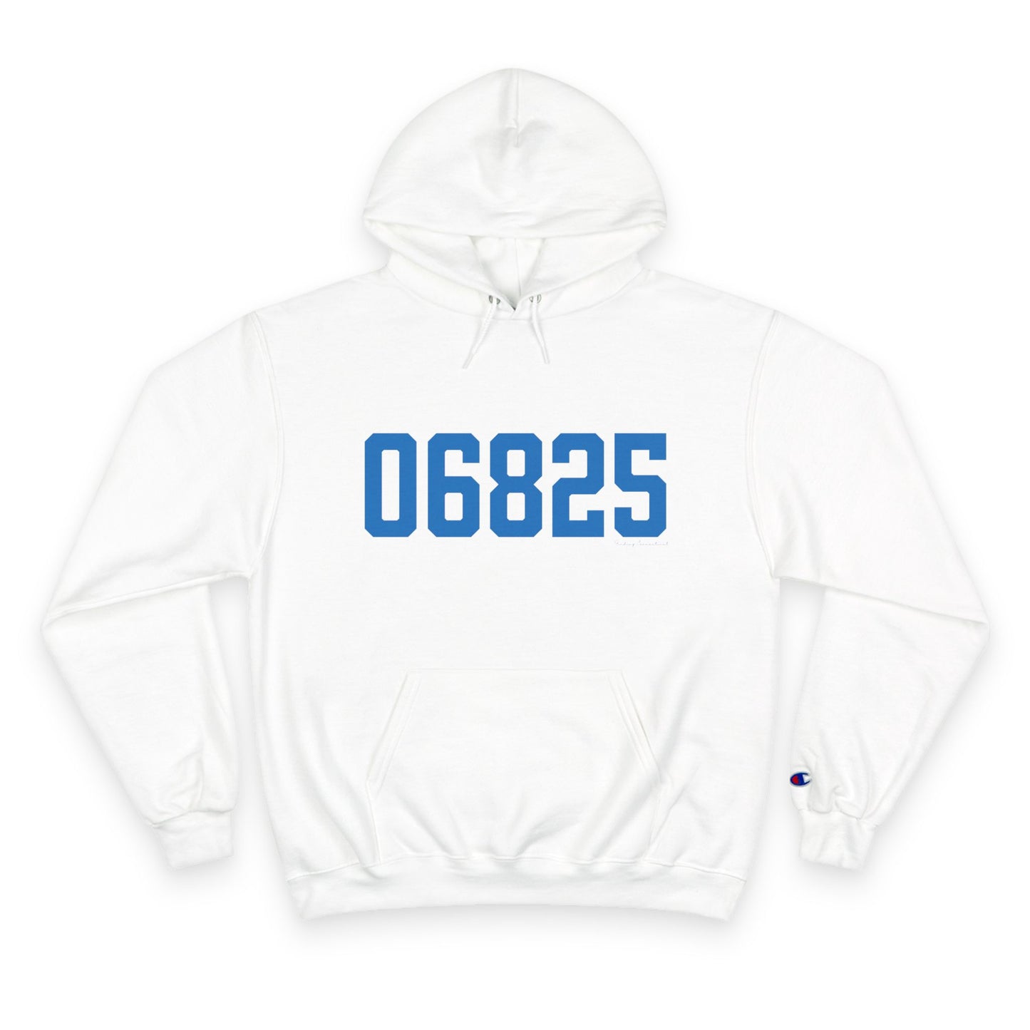 06825 Fairfield Connecticut Zip Code Champion Hoodie Sweatshirt