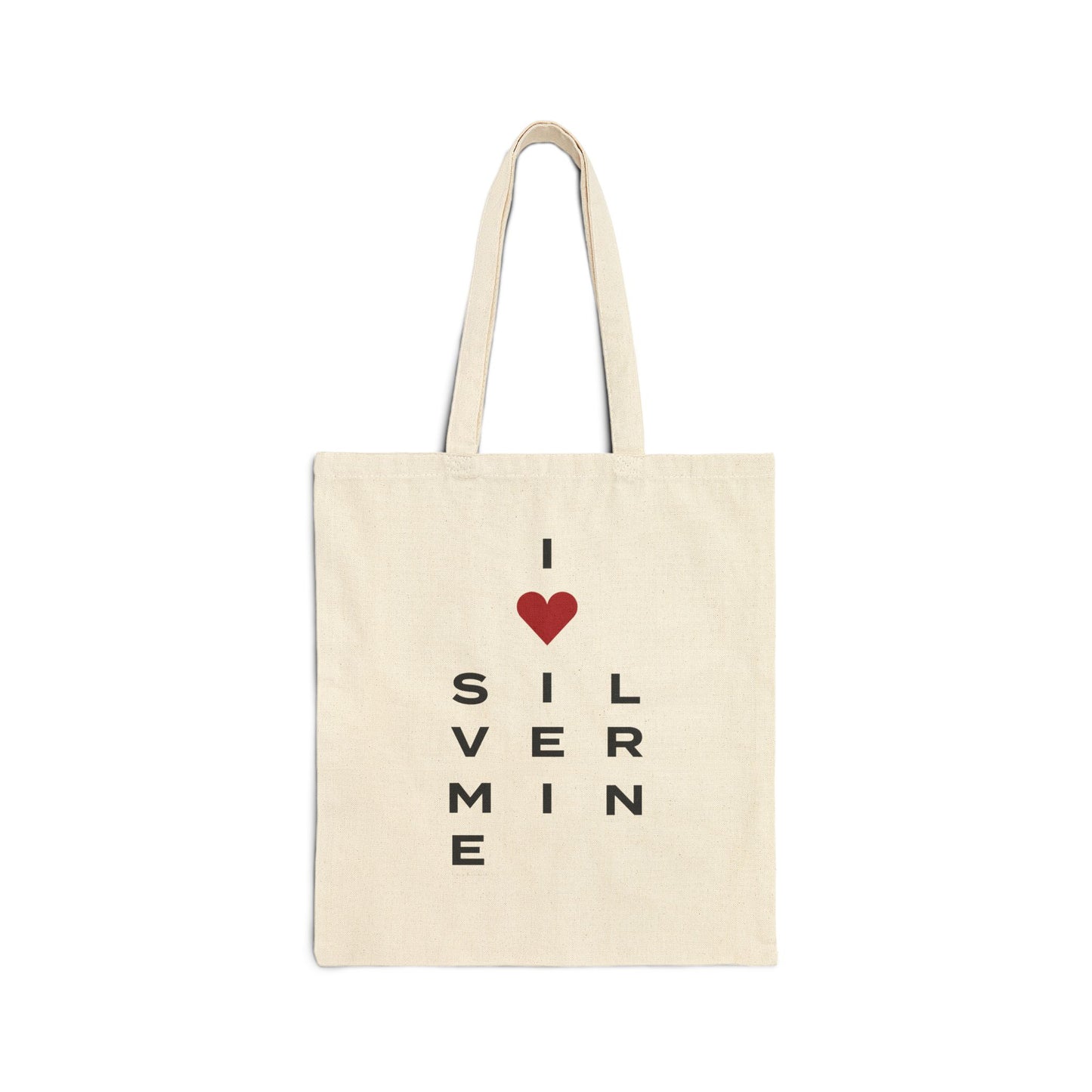 Silvermine Vision Cotton Canvas Tote Bag