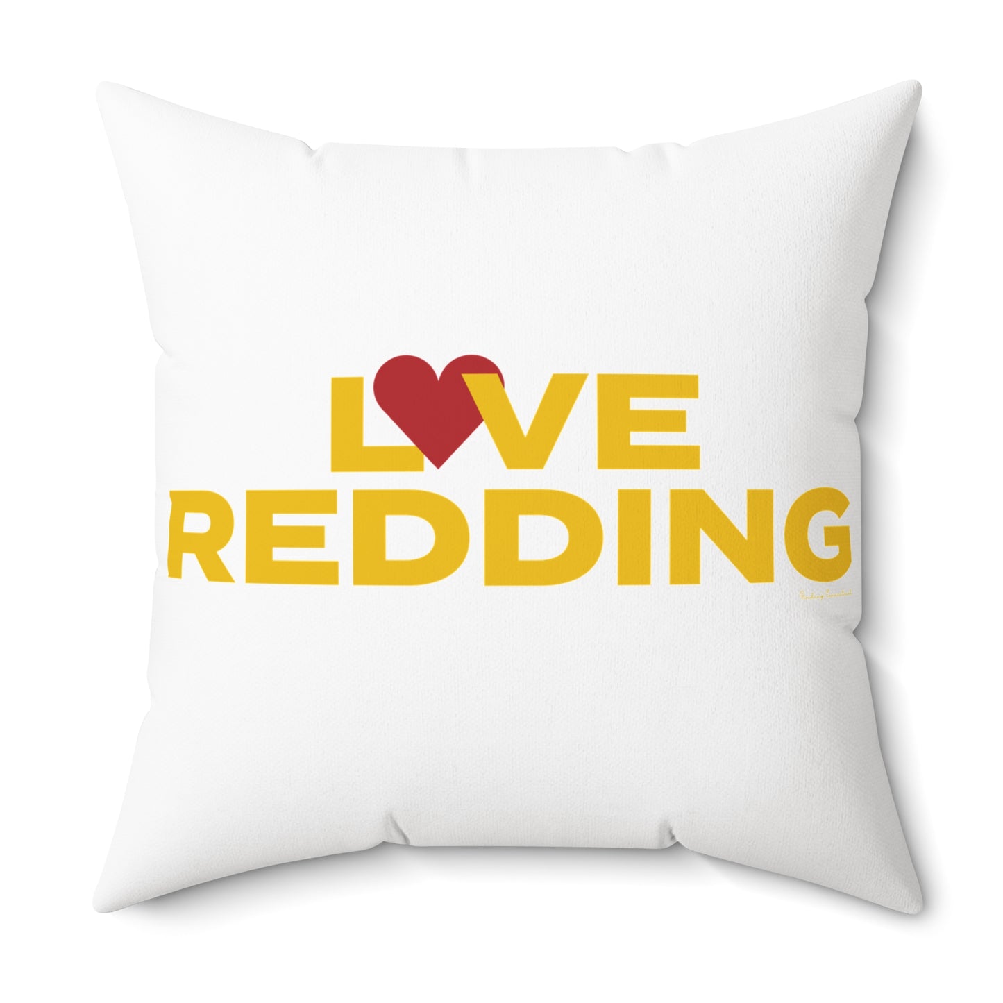 Love Redding Spun Polyester Square Pillow