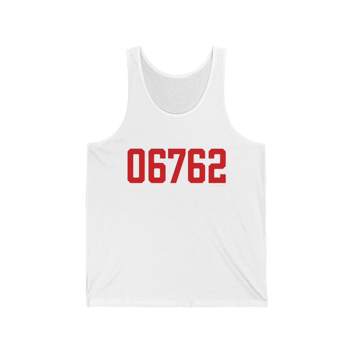 06762 Middlebury Connecticut Zip Code Unisex Jersey Tank Top