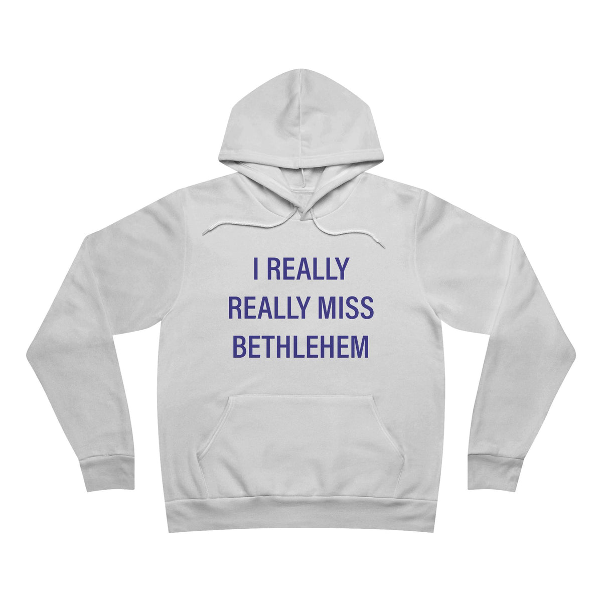 I Really Really Miss Bethlehem Unisex Sponge Fleece Pullover Hoodie