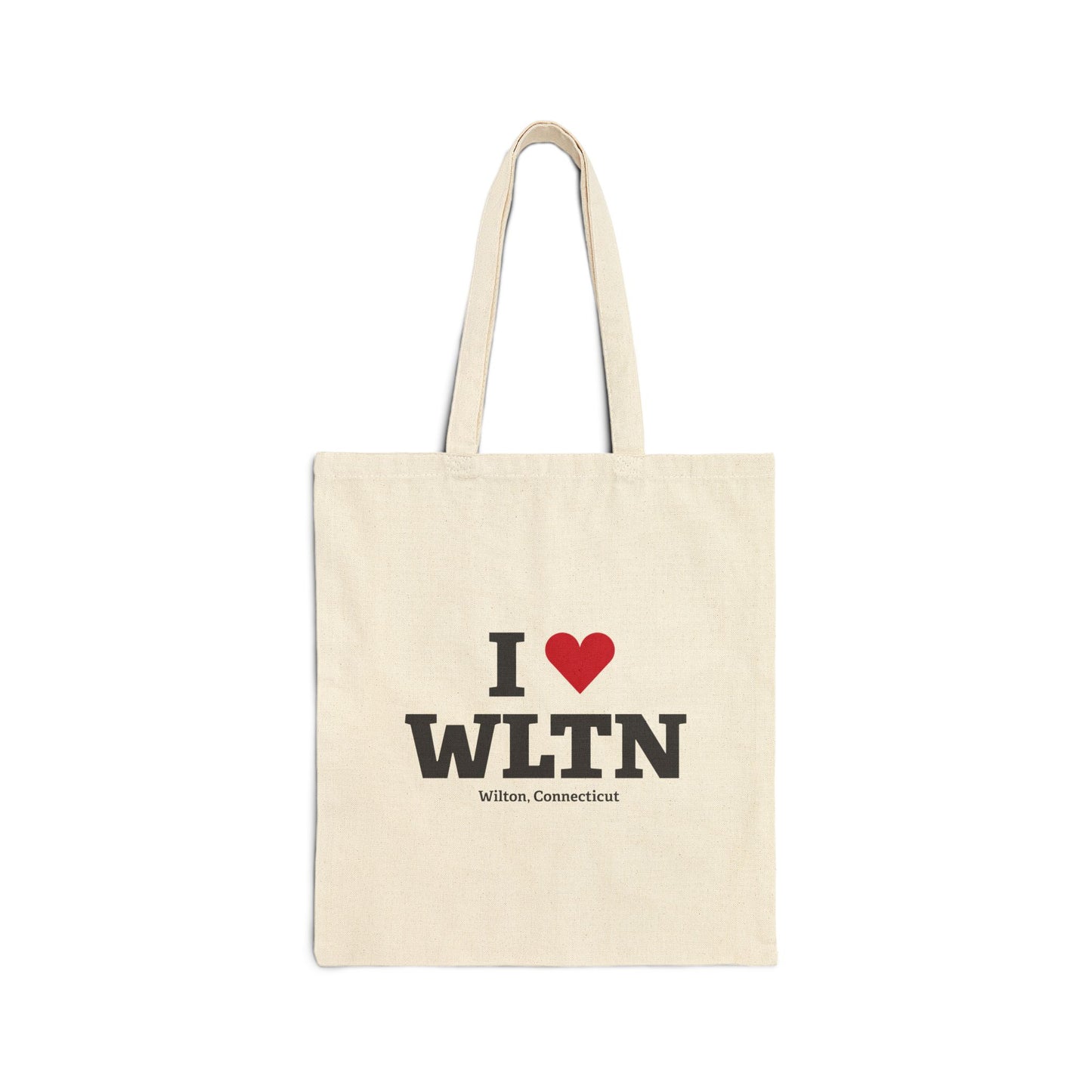 I Heart WLTN Cotton Canvas Tote Bag