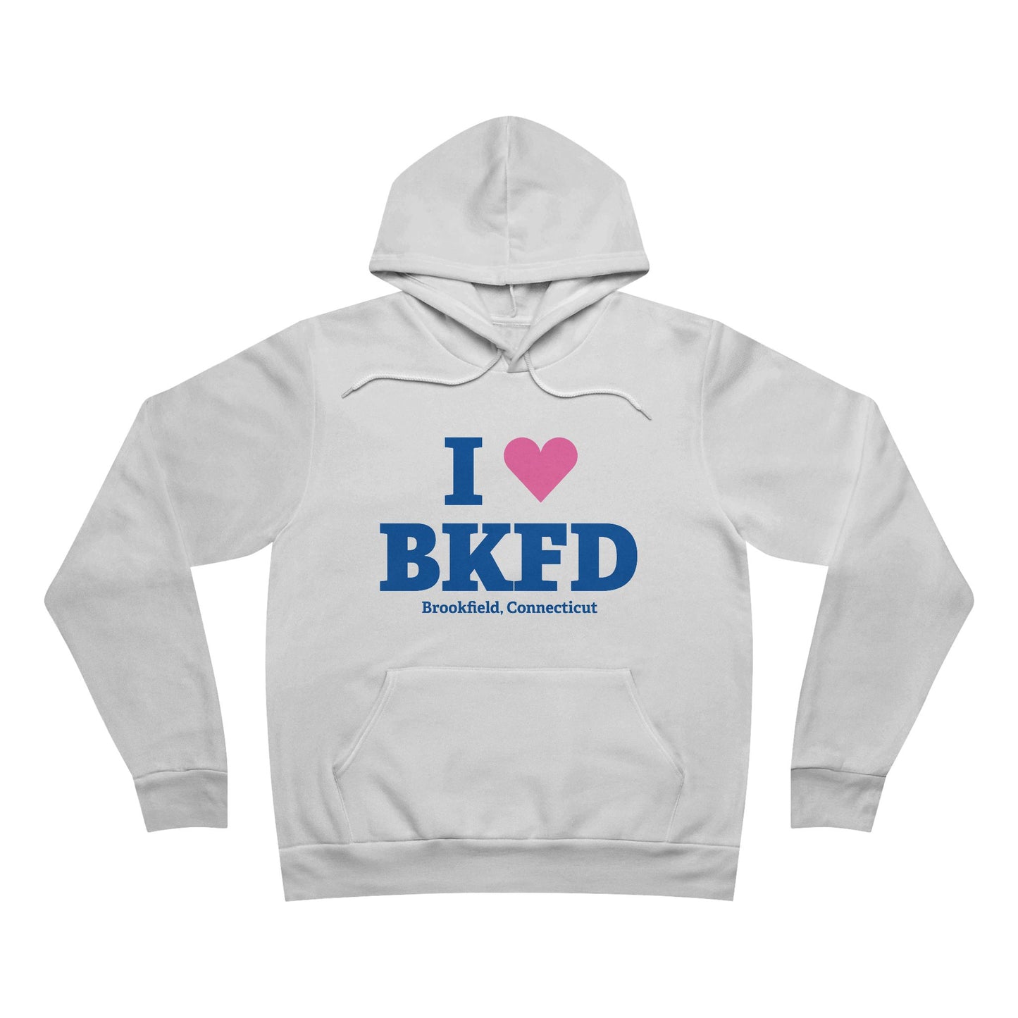 I Heart BKFD Unisex Sponge Fleece Pullover Hoodie