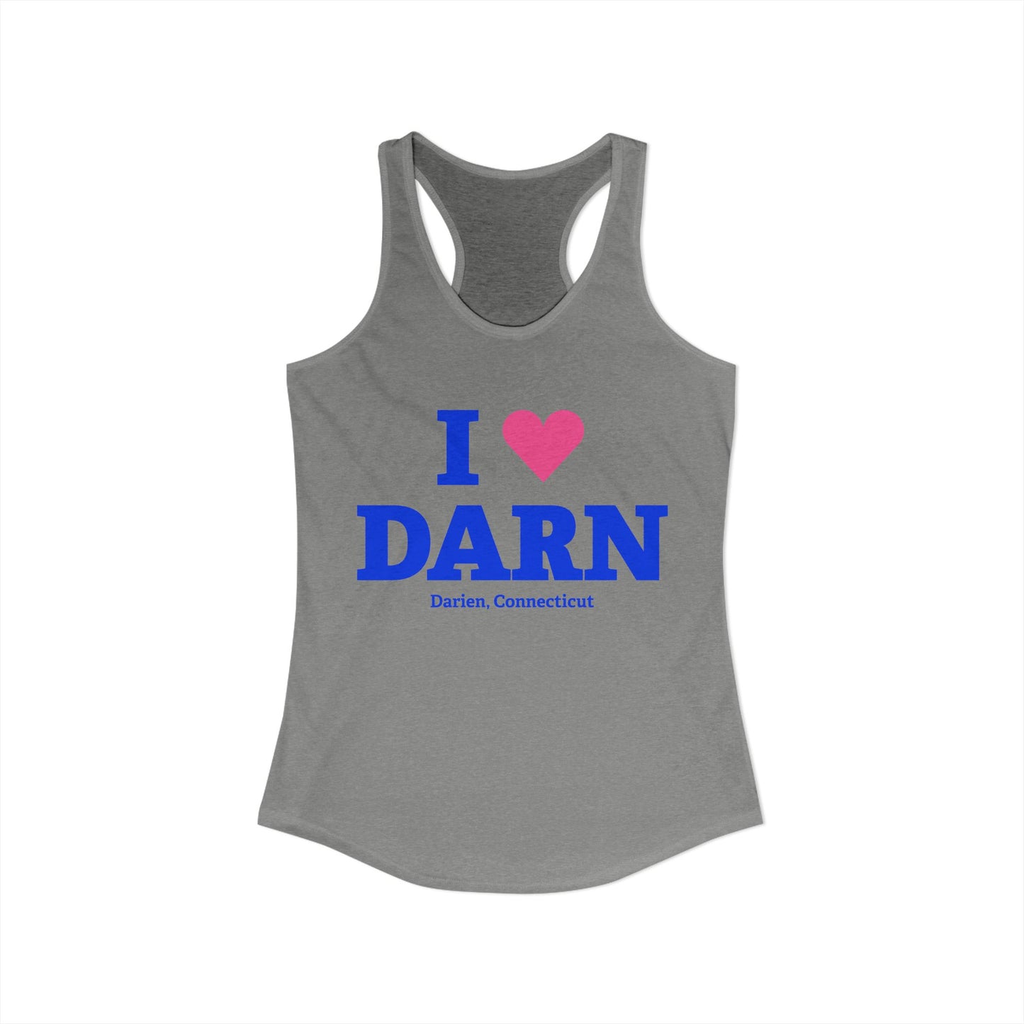 I Heart DARN Women's Ideal Racerback Tank Top