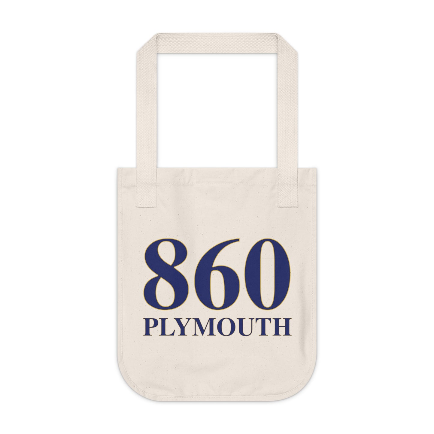 860 Plymouth Organic Canvas Tote Bag