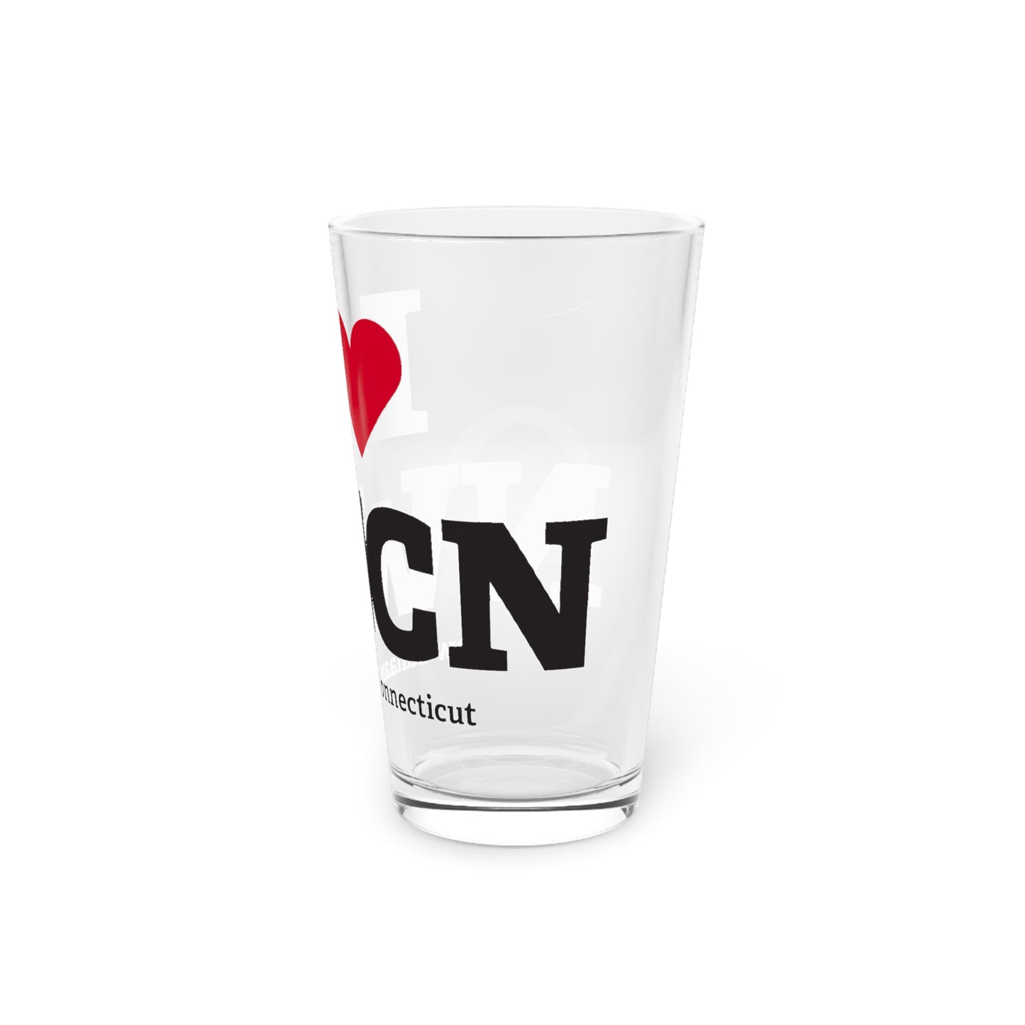 I Heart NWCN Pint Glass, 16oz
