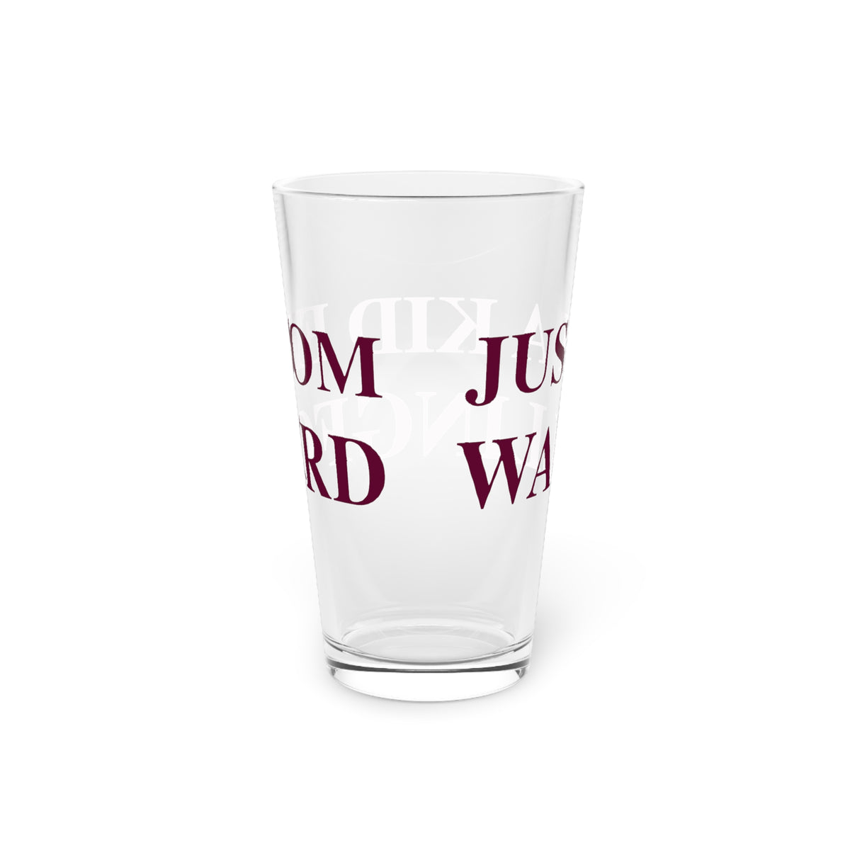Just a kid from Wallingford Pint Glass, 16oz