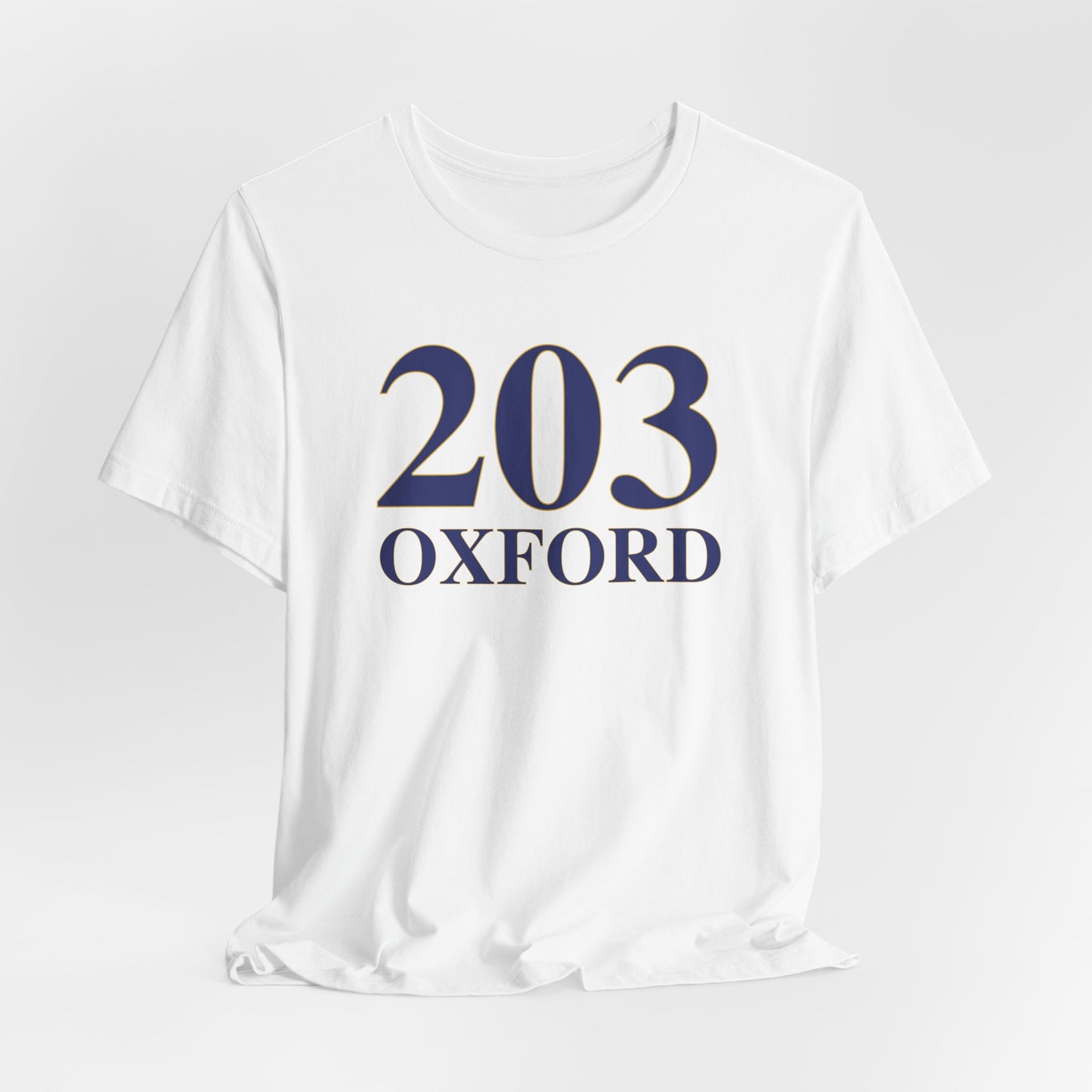 203 Oxford Unisex Jersey Short Sleeve T-Shirt
