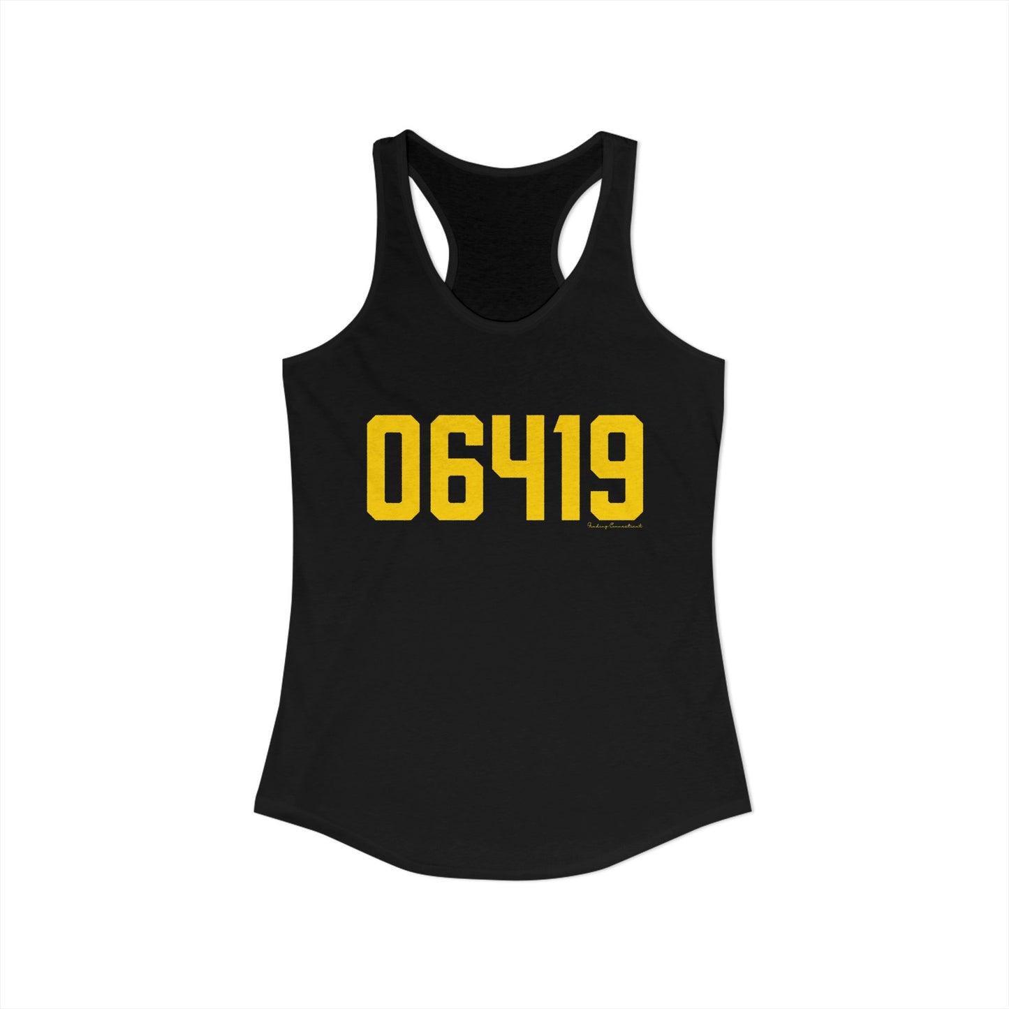 06419 Killingworth Connecticut Zip Code Women's Ideal Racerback Tank Top