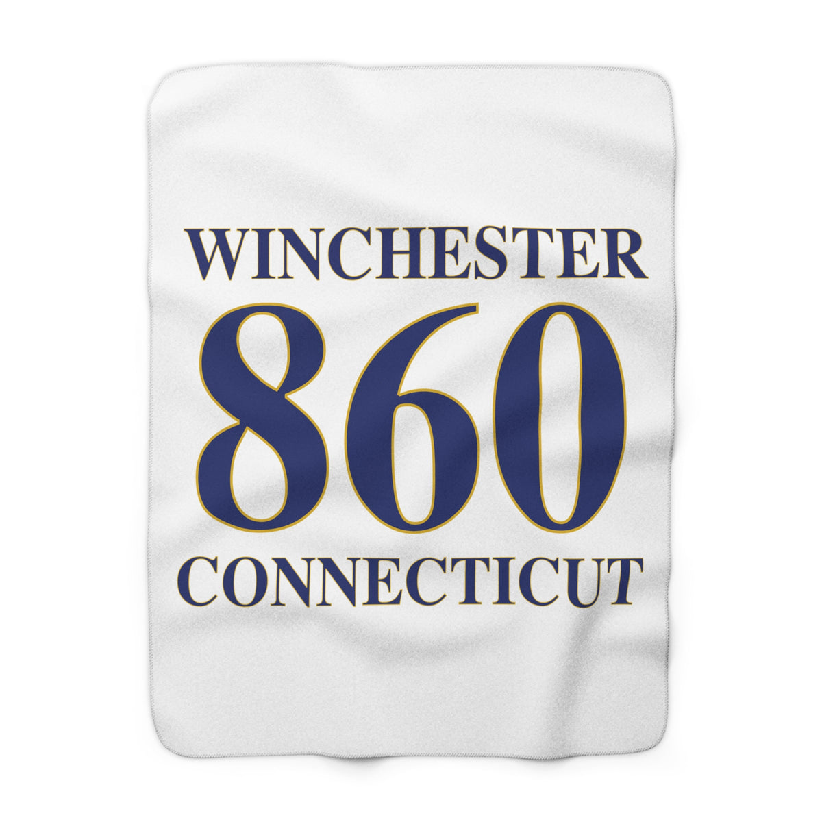 Winchester 860 Connecticut Sherpa Fleece Blanket